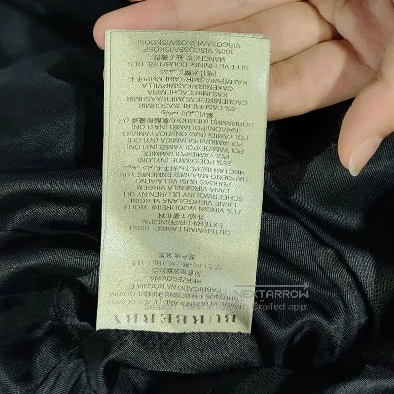 Burberry Burberry Women's Black Cotton Coat. Size S / US 4 / IT 40 - 4 Thumbnail