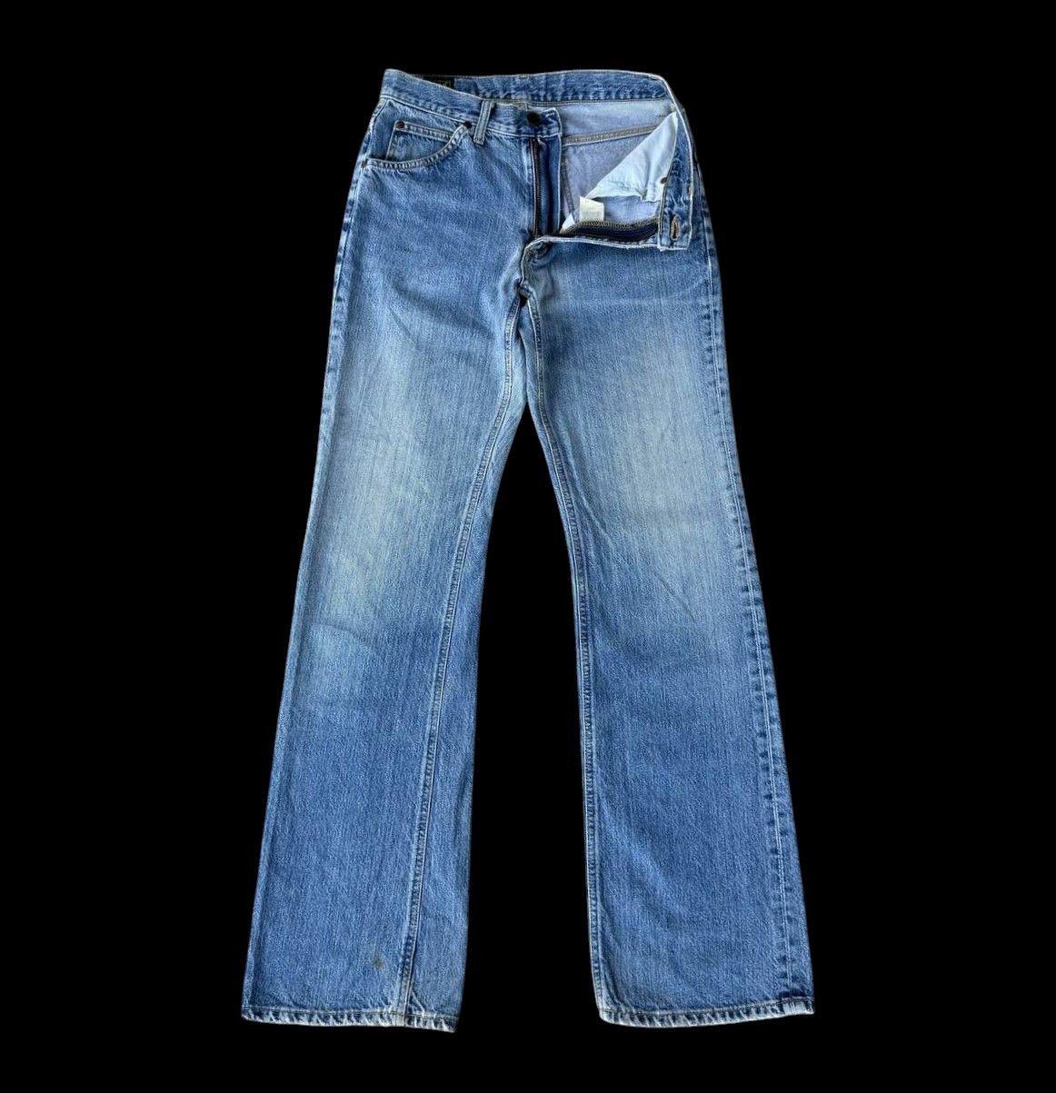 Lee Vintage 90s LEE RIDERS Japan Faded Bluewash Light Whiskering Size US 28 / EU 44 - 5 Thumbnail