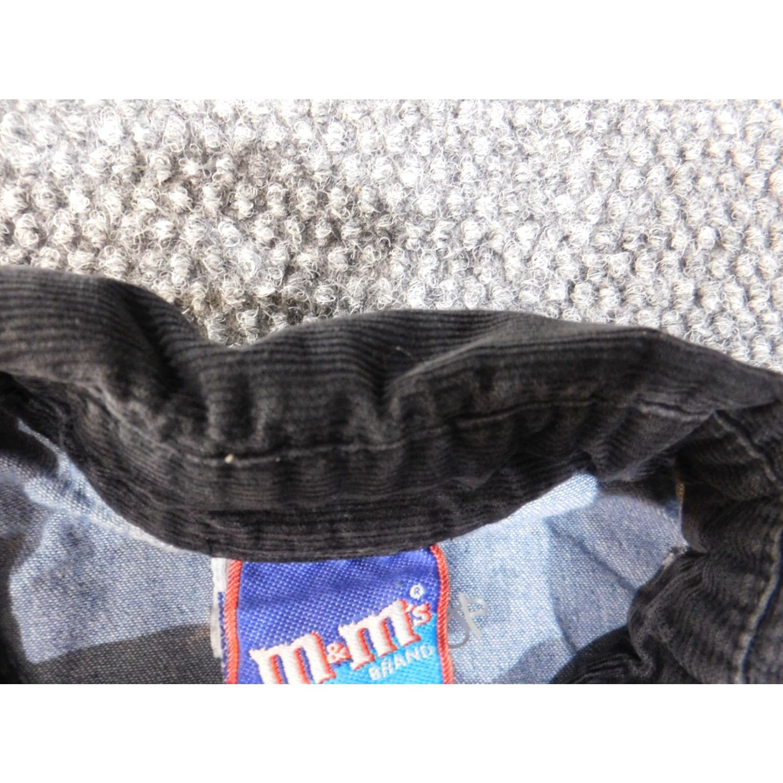 Denime M&M Shirt XL Mens Denim Embroidered Blue Button-Up Long Sleeve Corduroy Vintage? No Size US XL / EU 56 / 4 - 7 Thumbnail