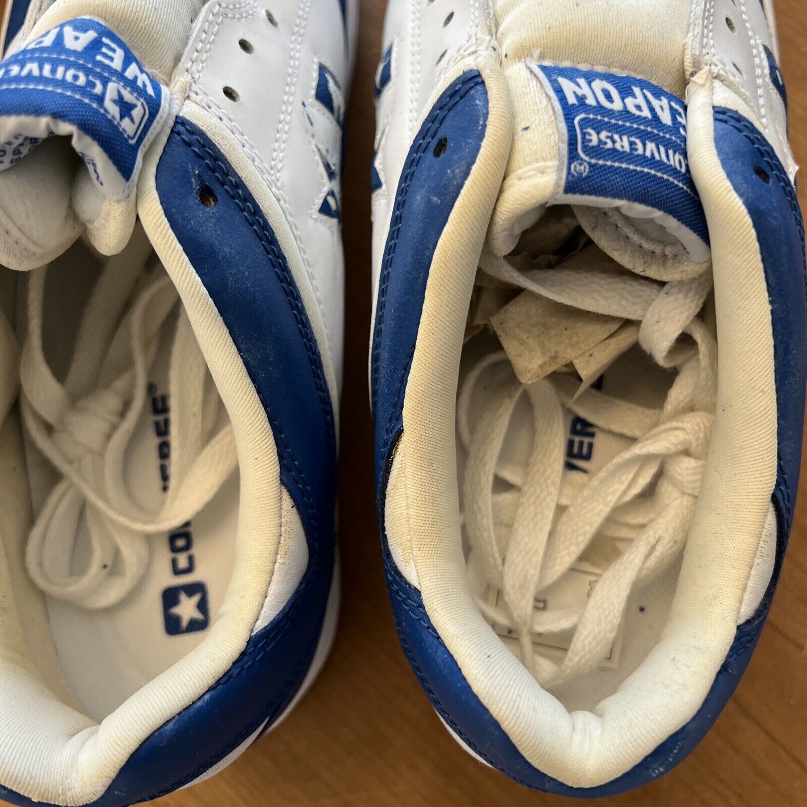 Converse Vintage Converse Weapon Ox Blue/White Size 10.5 1H718 Size US 10.5 / EU 43-44 - 6 Thumbnail