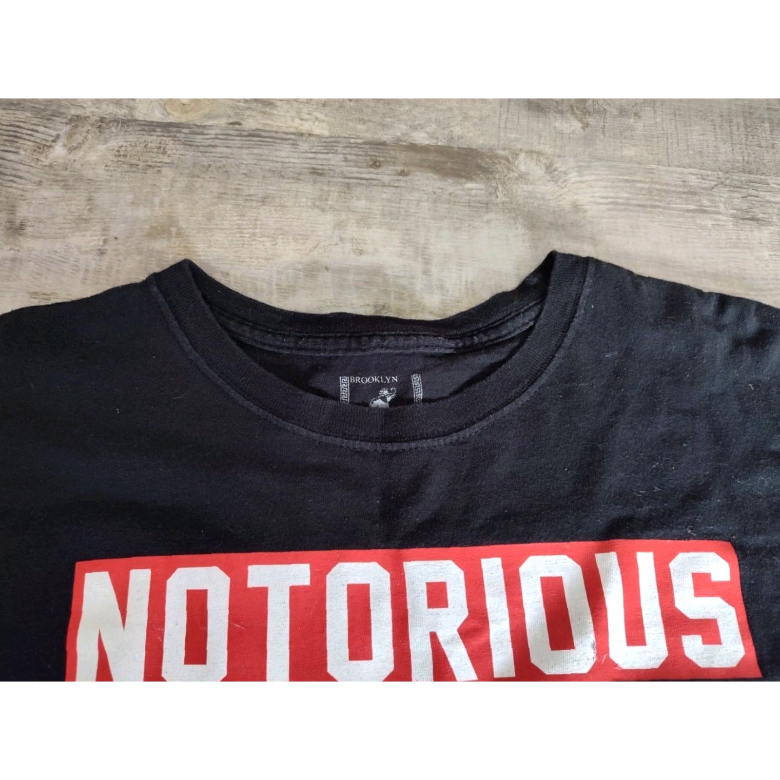 Vintage Notorious BIG Biggie Smalls Graphic T-Shirt Men’s Black Brooklyn Mint Size L 90s Hip Hop Size US L / EU 52-54 / 3 - 3 Thumbnail