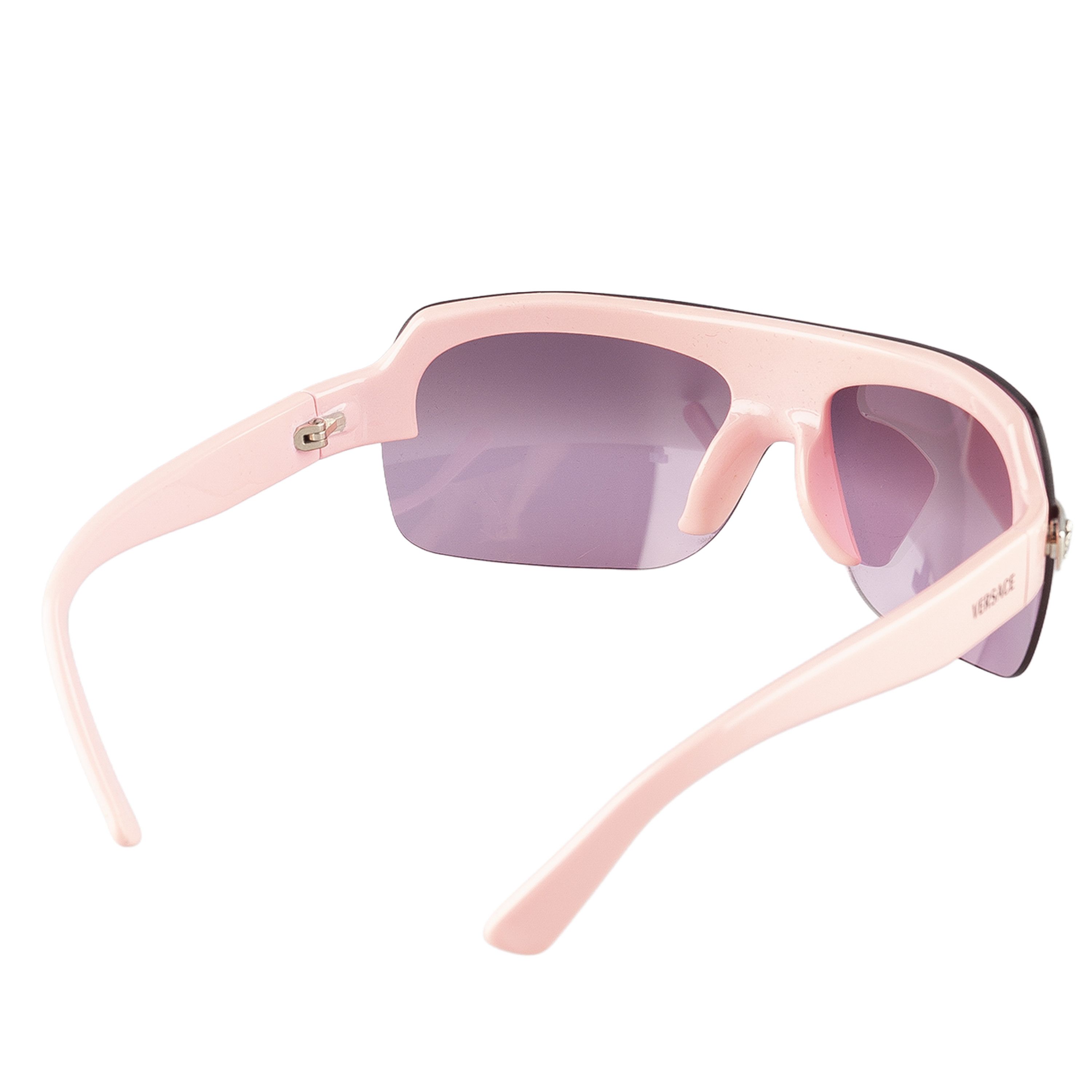 Versace Versace 4018-V 333/7A Pink Shield Sunglasses Size ONE SIZE - 5 Thumbnail