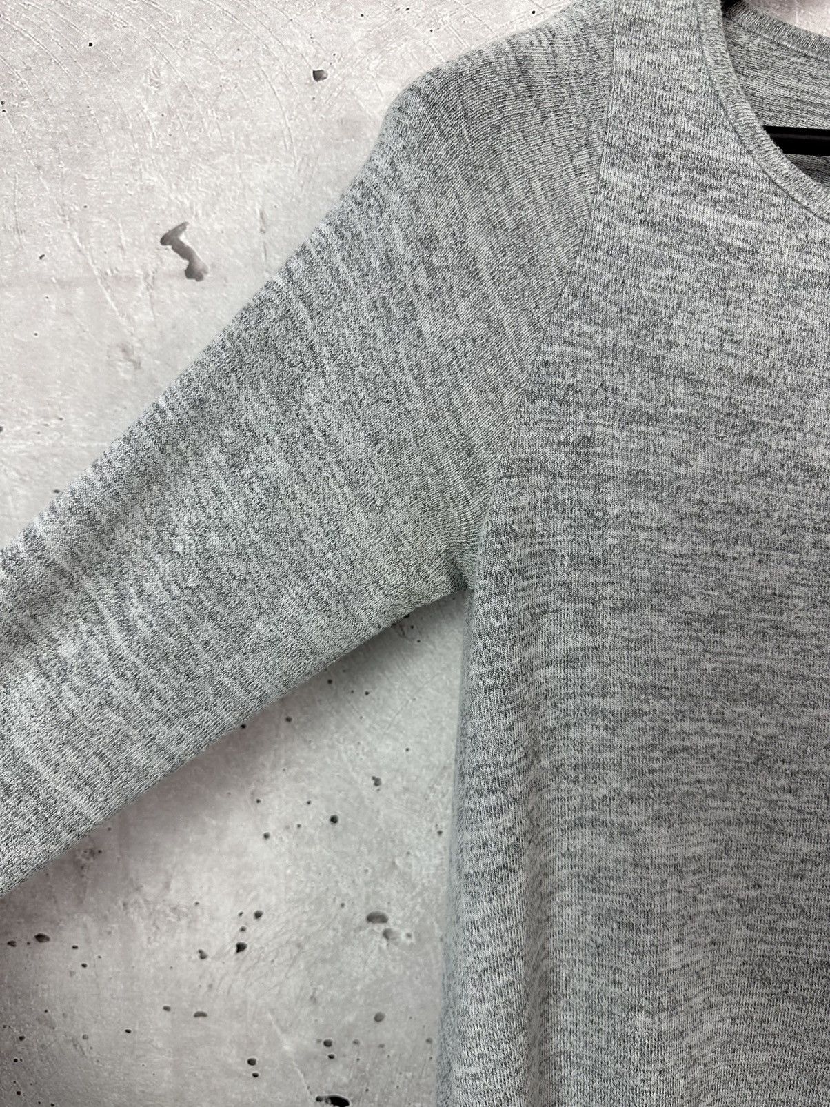 Helmut Lang Helmut Lang Grey Crew Neck Flared Women’s Jumper Size L / US 10 / IT 46 - 9 Thumbnail