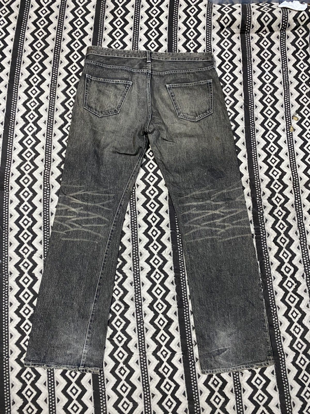 Designer × Japanese Brand Vintage Xescape Jeans Selvedge Size US 34 / EU 50 - 2 Thumbnail