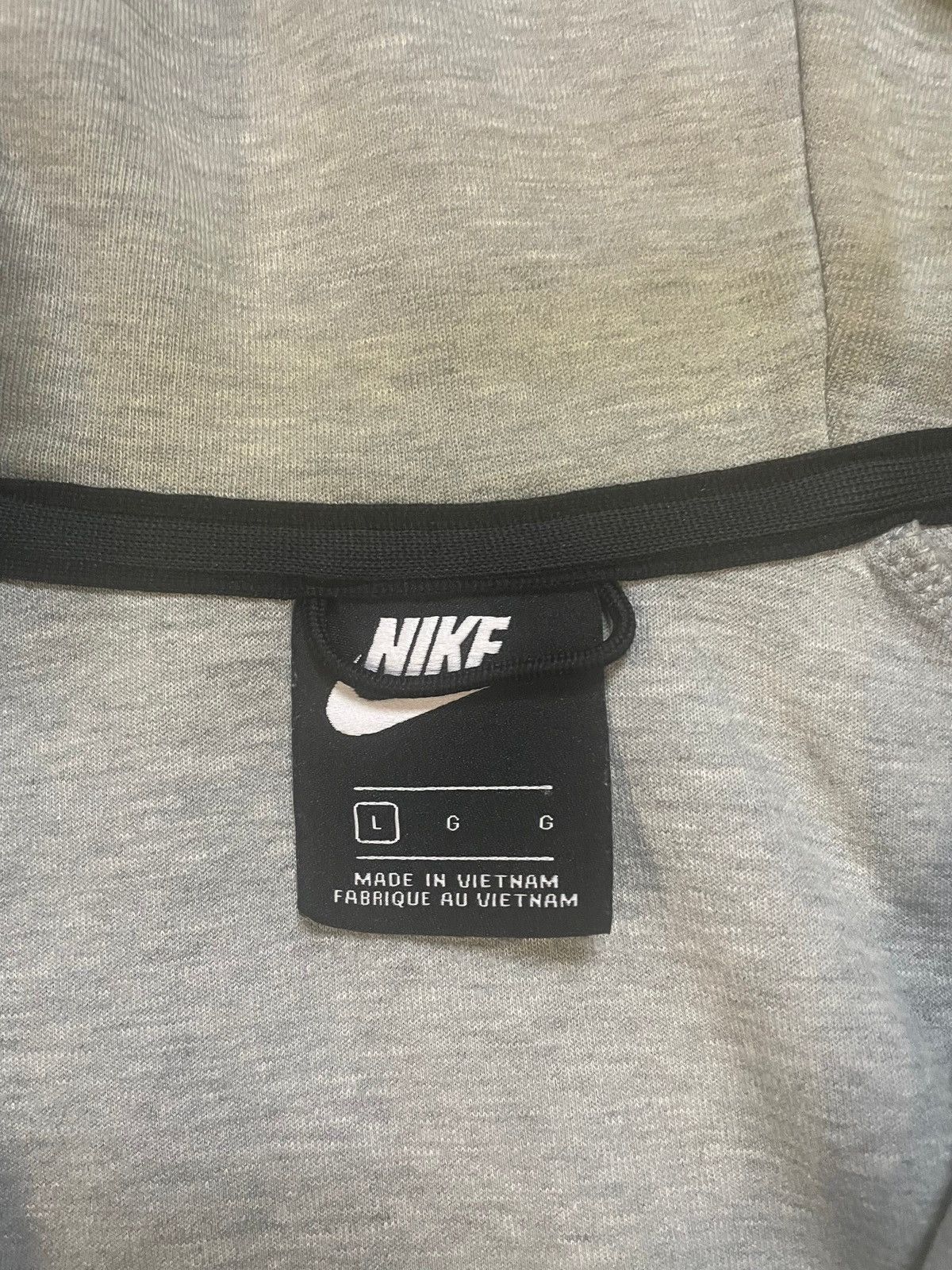 Nike Nike tech fleece grey zip up hoodie Size US L / EU 52-54 / 3 - 3 Thumbnail