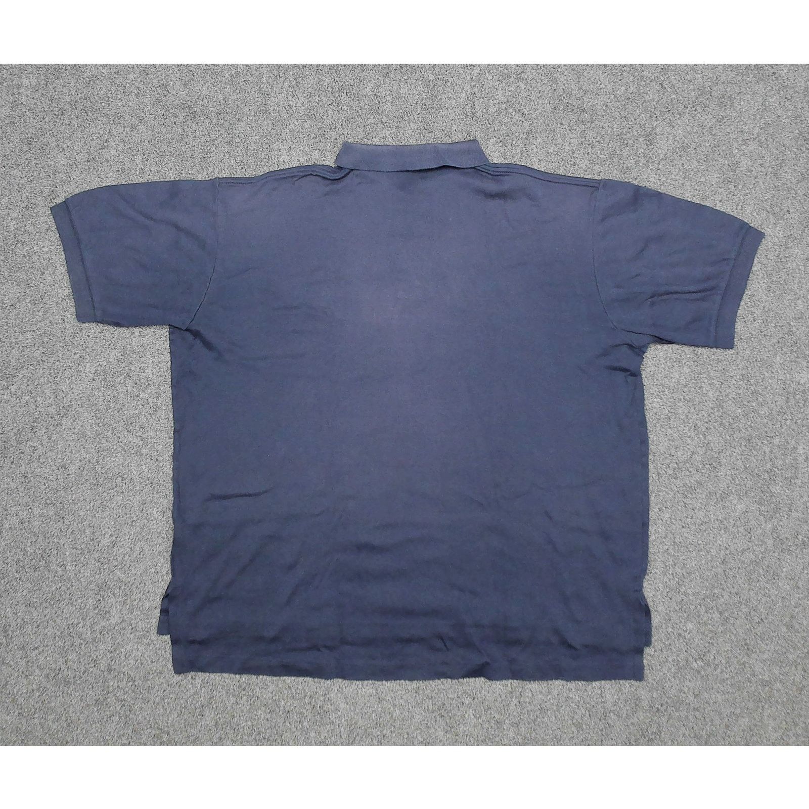 Polo Ralph Lauren Polo Ralph Lauren VTG 90s Sun Faded Boxy Golf Crest Polo XXL Size US XXL / EU 58 / 5 - 4 Thumbnail