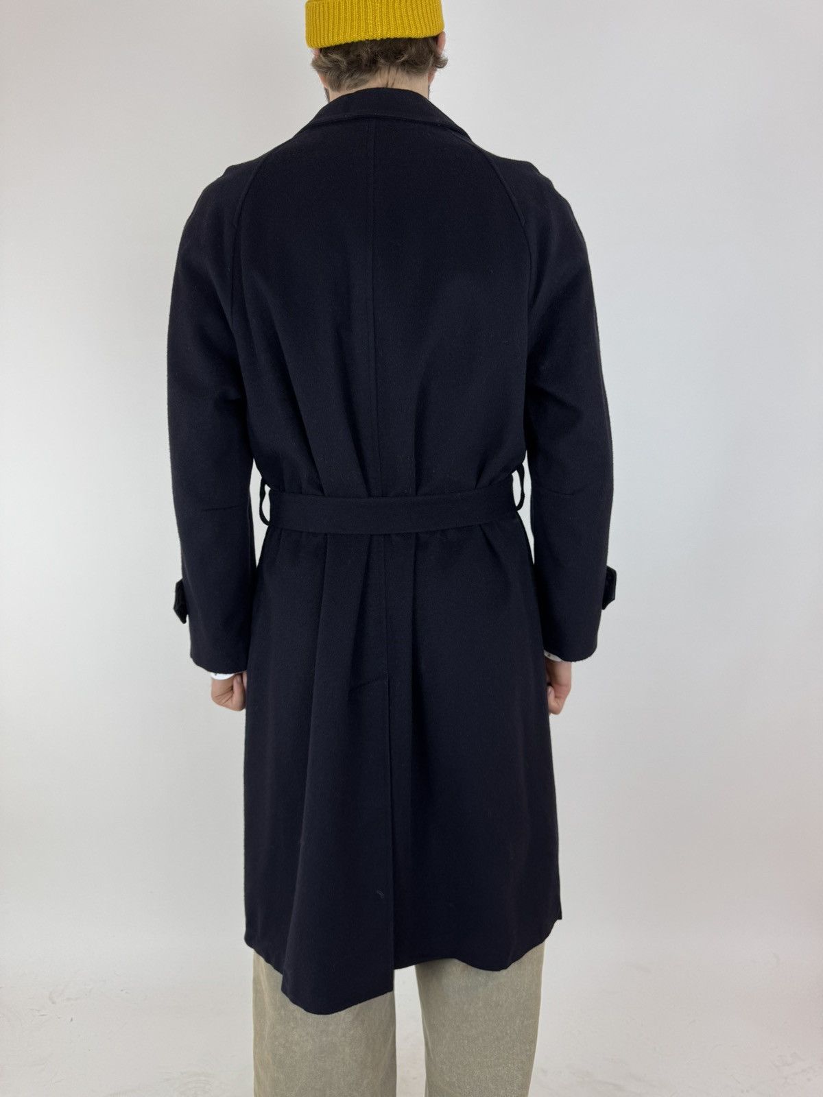 Vintage Salko Wool Coat Belted Vintage Trench Coat Hubertus LODEN L Size US M / EU 48-50 / 2 - 5 Thumbnail