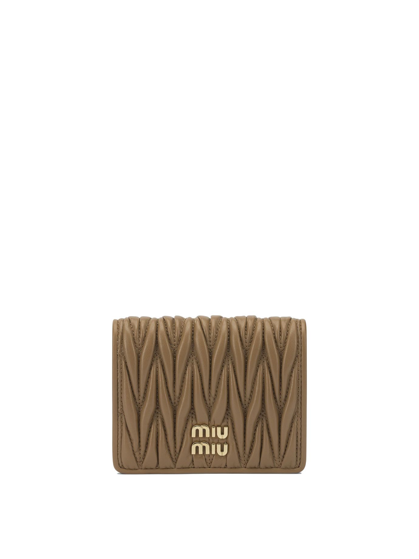 Miu Miu Miu Miu Nappa Leather Quilted Wallet Women - USA Duties Paid Size ONE SIZE - 1 Thumbnail