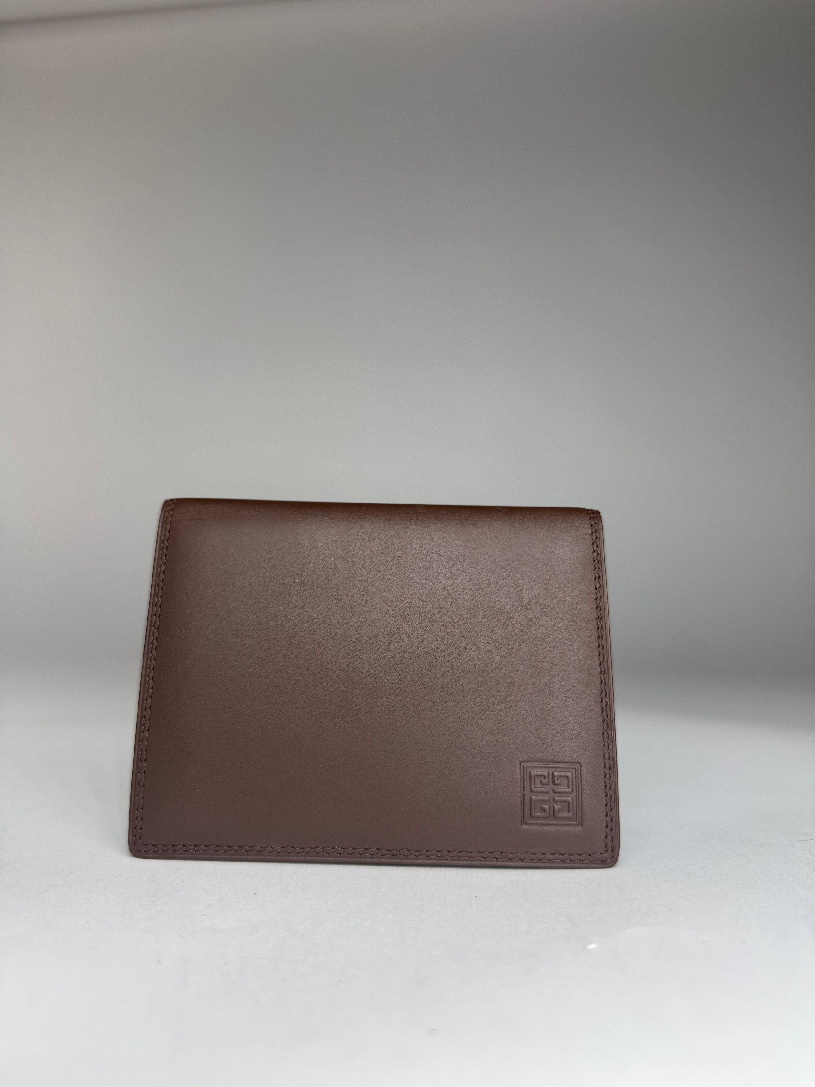 Givenchy Vintage leather Card Holder Brown Size ONE SIZE - 1 Thumbnail
