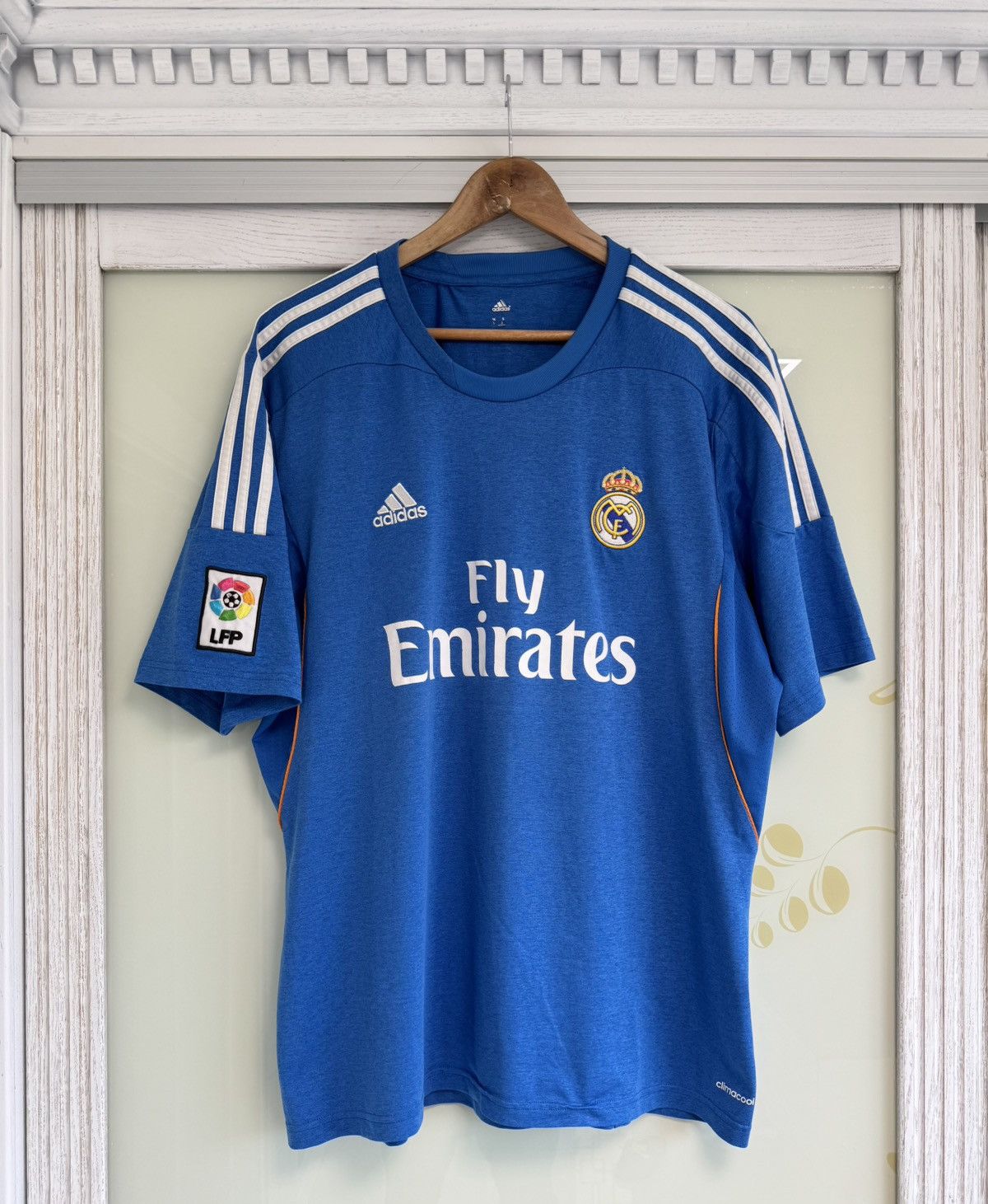 Adidas Real Madrid 2013-2014 Away Soccer Jersey Football Shirt Kit Size US XL / EU 56 / 4 - 1 Thumbnail