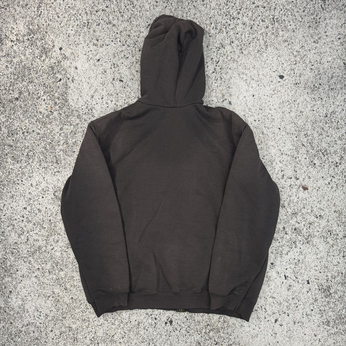 Carhartt Carhartt Thrashed Faded Distressed Zip Up Hoodie ERD Grunge Size US XXL / EU 58 / 5 - 2 Thumbnail