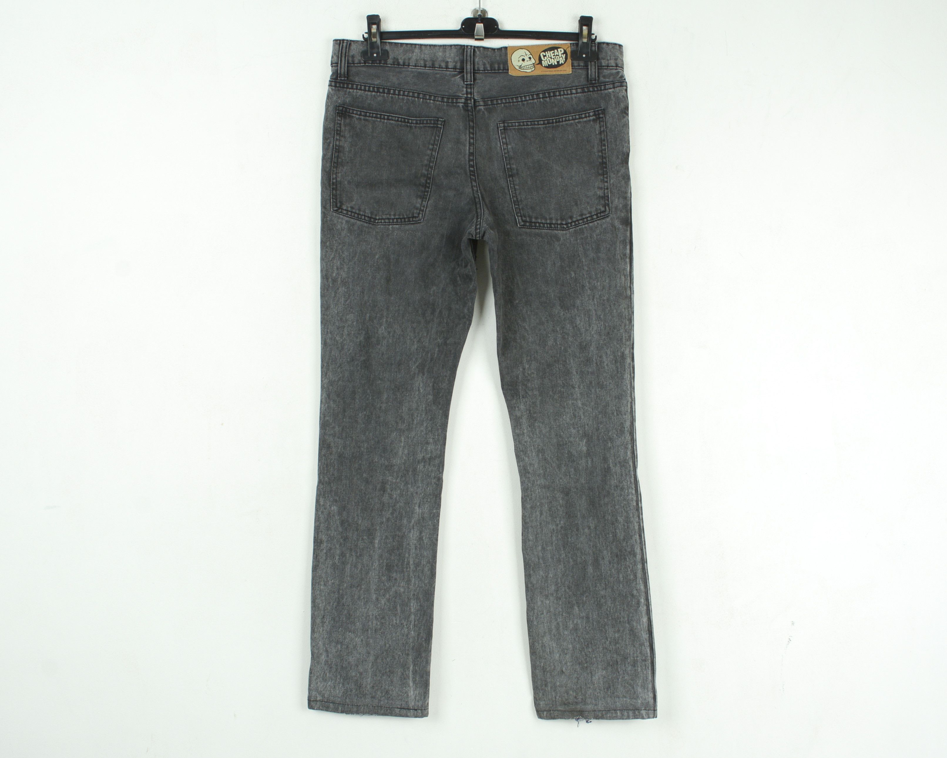 Cheap Monday Mostrecke Special Grey W31 L34 Jeans Denim Pants Trousers Size US 34 / EU 50 - 6 Thumbnail