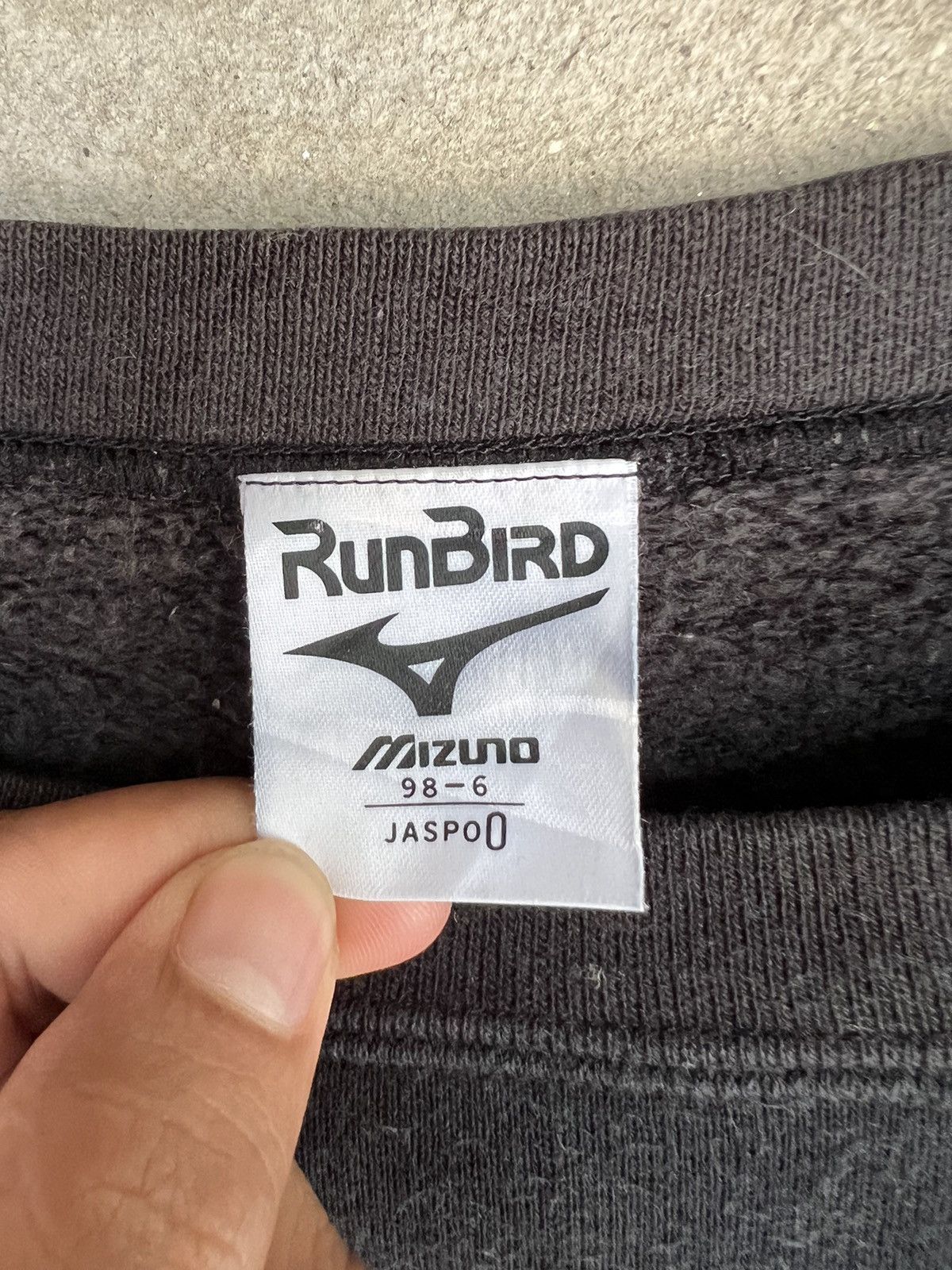 Mizuno × Vintage Vintage Runbird Mizuno Small Logo Sweatshirt Size US M / EU 48-50 / 2 - 4 Thumbnail