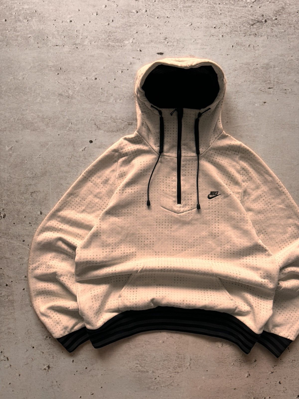 Nike × Vintage NIKE VINTAGE BASIC LOGO OVERSIZE BOXY HOODIE Size US M / EU 48-50 / 2 - 2 Thumbnail