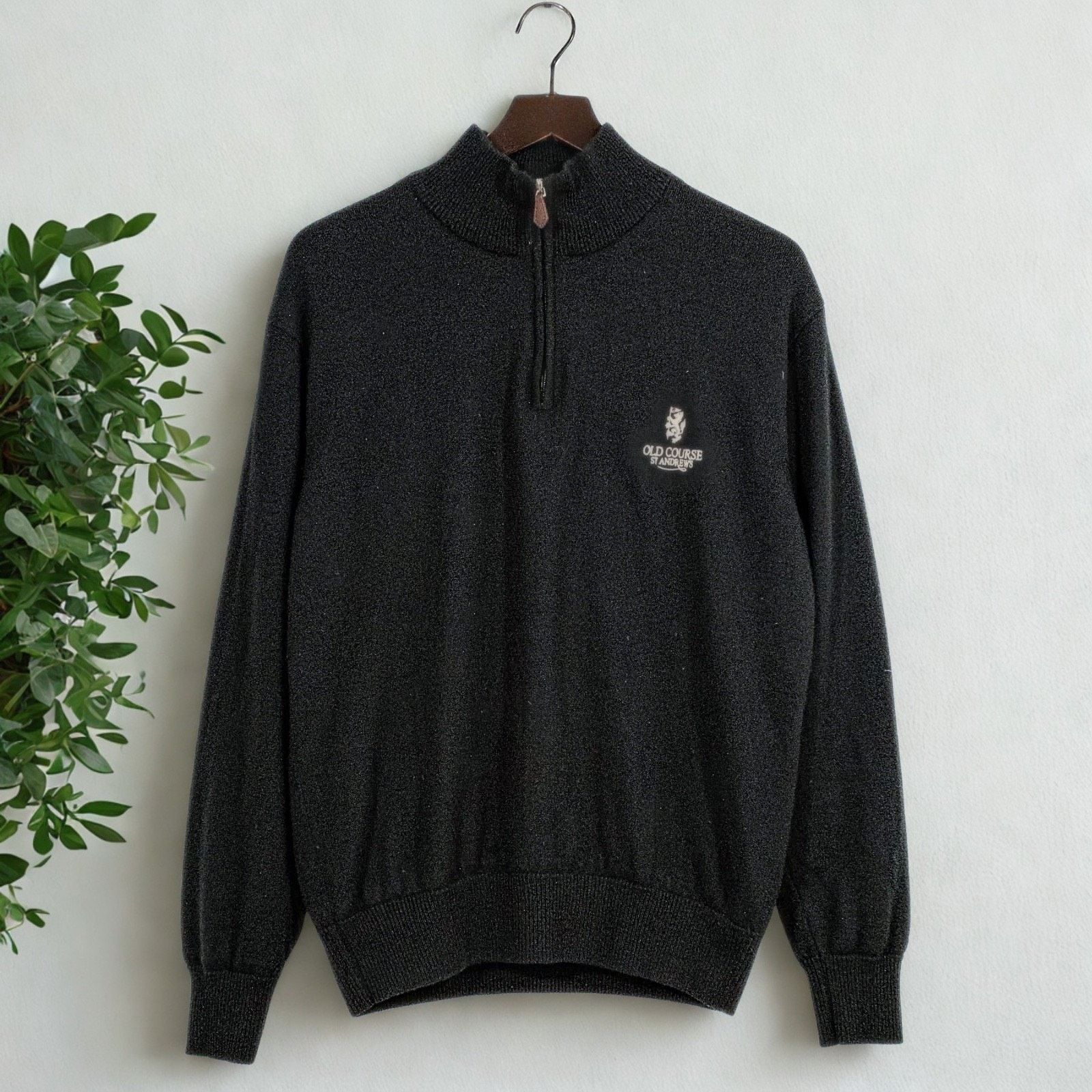 Other Old Course St. Andrews 1/4 Zip Wool Sweater S Golf Pullover Size US S / EU 44-46 / 1 - 8 Thumbnail