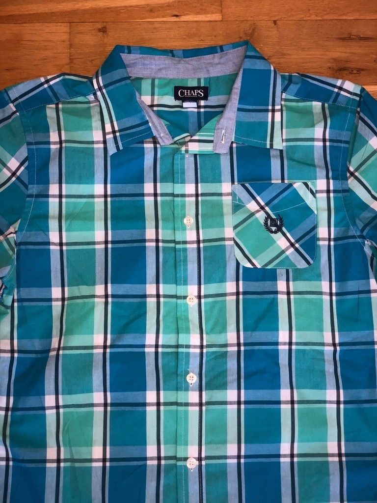 Chaps CHAPS MEN'S SUMMER SHIRT SHORT SLEEVE Size S Size US S / EU 44-46 / 1 - 4 Thumbnail