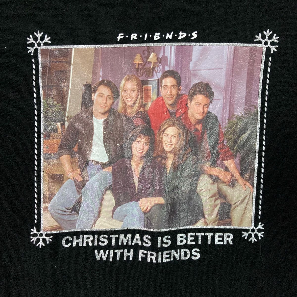 Vintage Vintage FRIENDS TV Series Pullover Jumper Sweatshirt Size US L / EU 52-54 / 3 - 3 Thumbnail