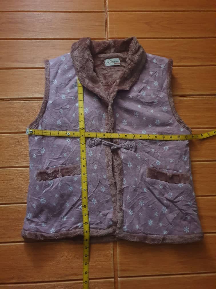 Japanese Brand Winter Season Pink Colour Abstract Vest Size US M / EU 48-50 / 2 - 5 Thumbnail