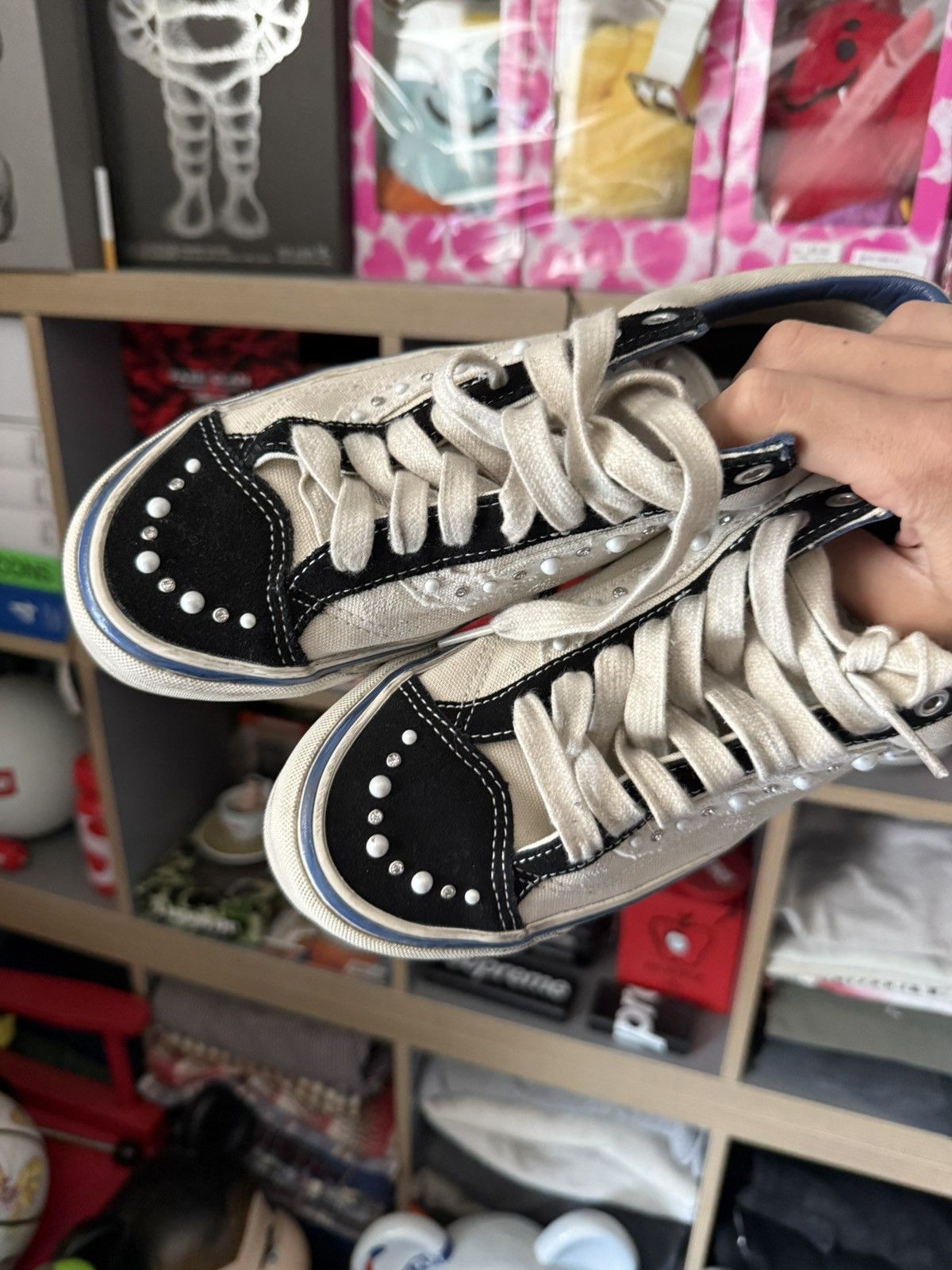 Vans Vans OTW Old Skool 36 Pearlized White Sneaker Size US 7.5 / EU 40-41 - 2 Thumbnail