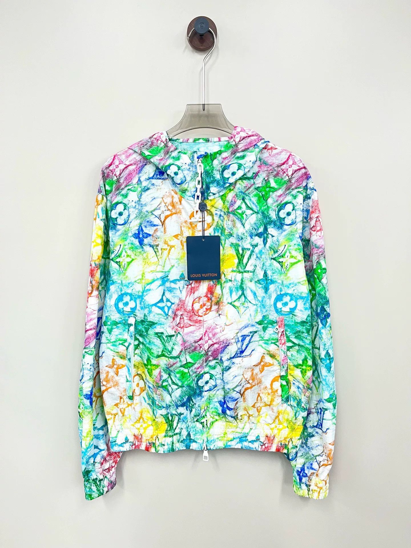 Louis Vuitton Louis Vuitton Logo Print Windbreaker Jacket Size US M / EU 48-50 / 2 - 1 Thumbnail
