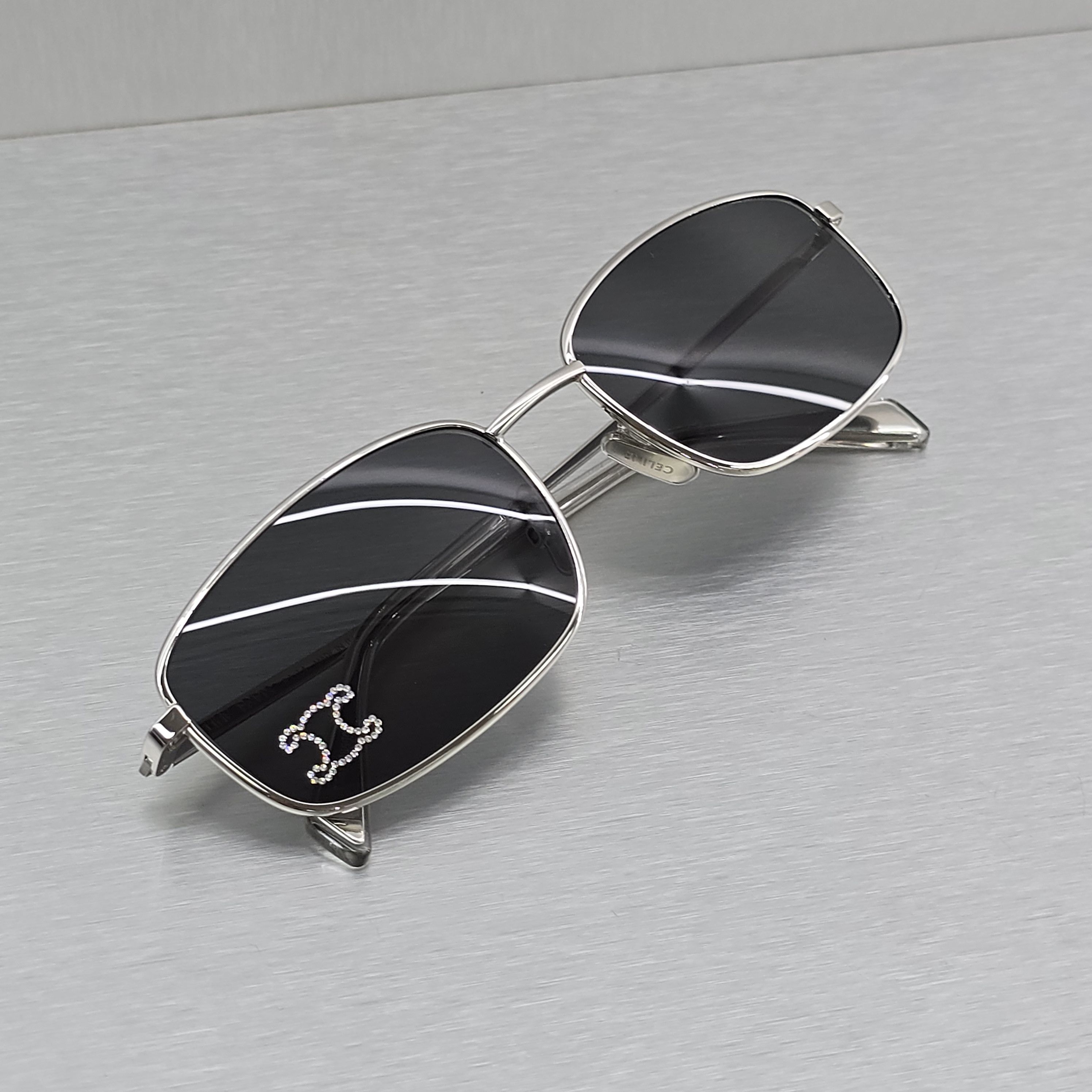 Celine CELINE CL40285U 16A Sunglasses SILVER Size ONE SIZE - 2 Thumbnail