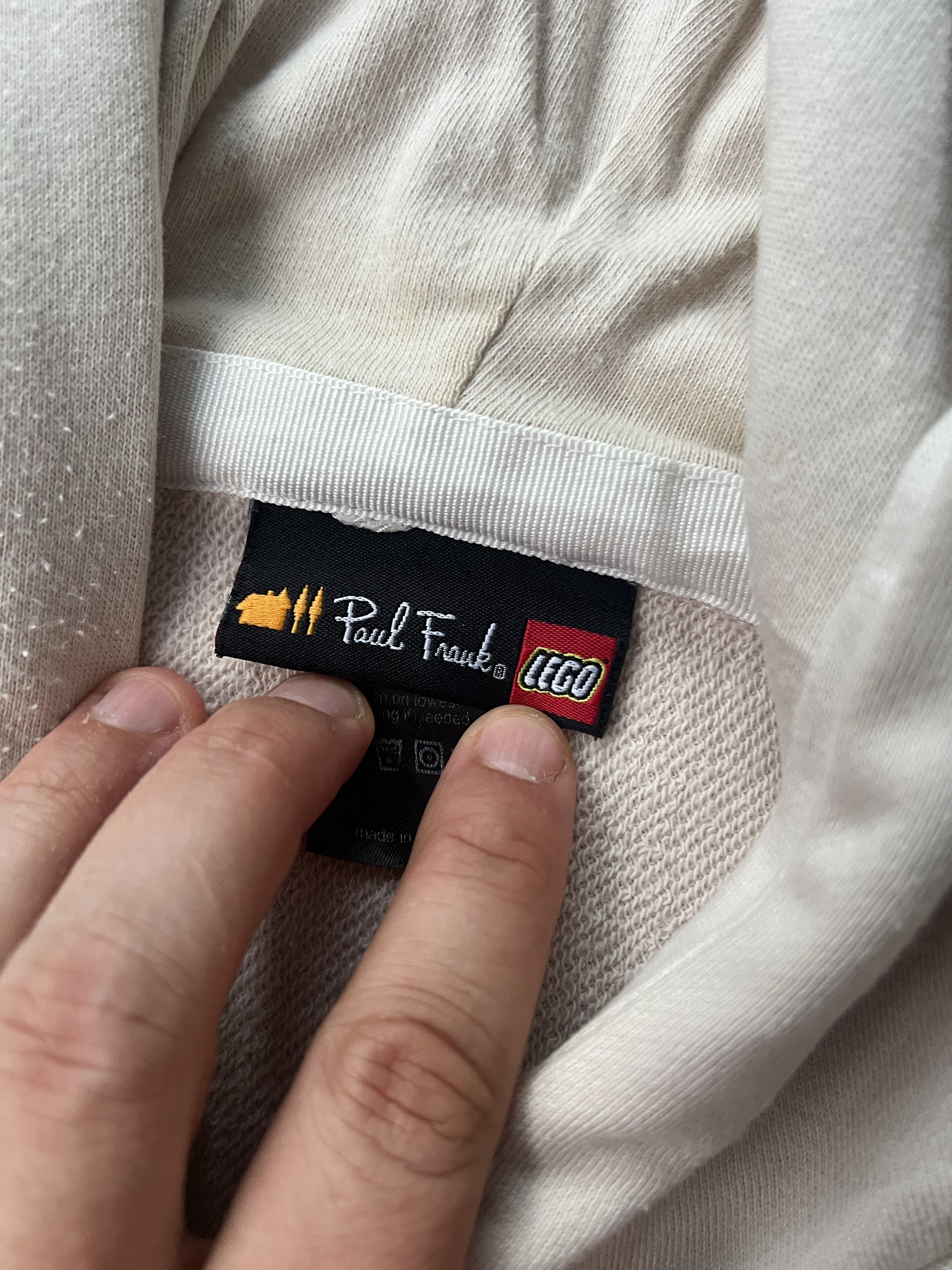 Japanese Brand Paul Frank Lego Zip Hoodie Size US XL / EU 56 / 4 - 8 Thumbnail
