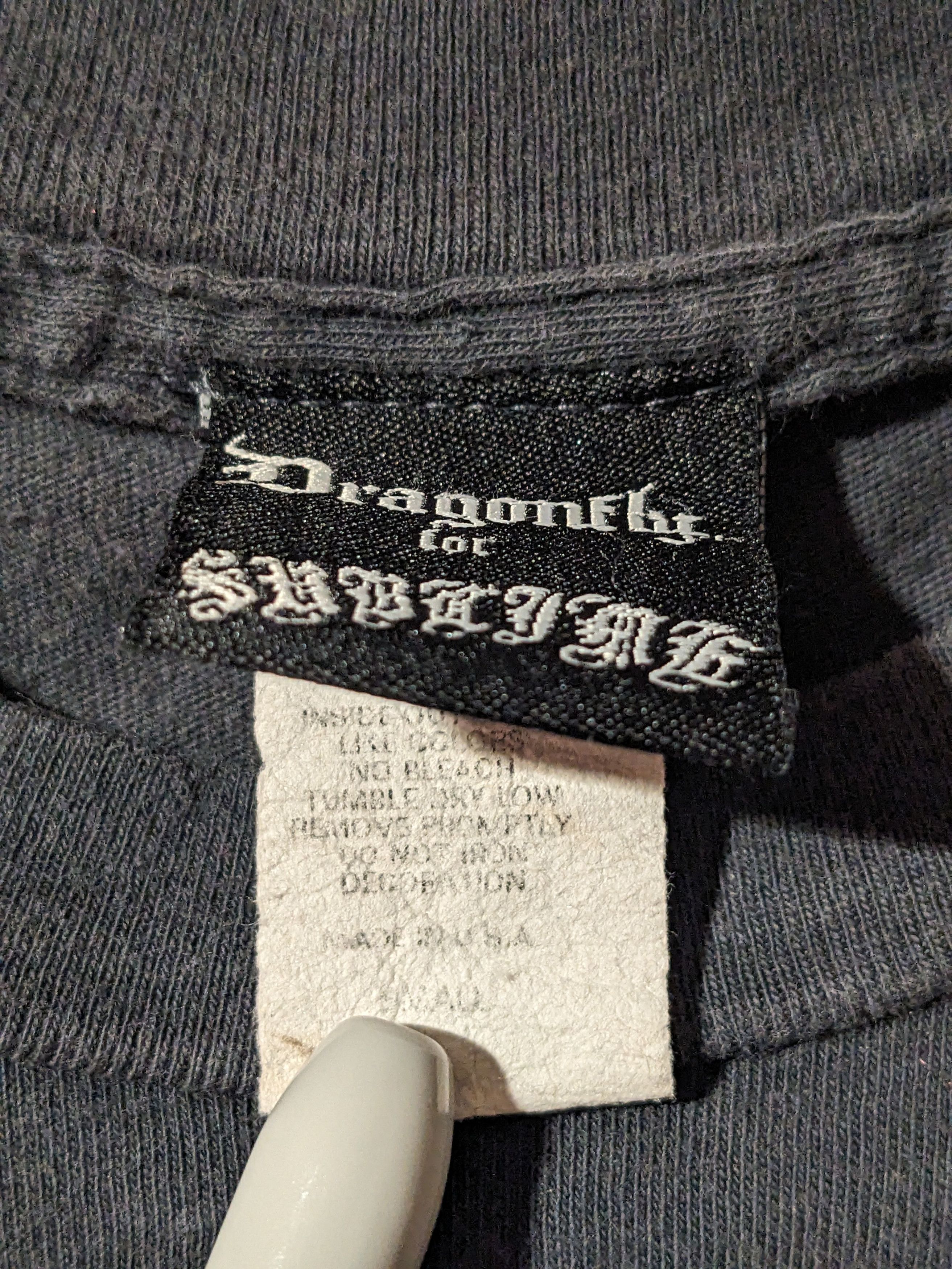 Band Tees × Vintage Vintage 2005 Sublime Logo Band Music Dragonfly Small T-Shirt Size S / US 4 / IT 40 - 4 Thumbnail