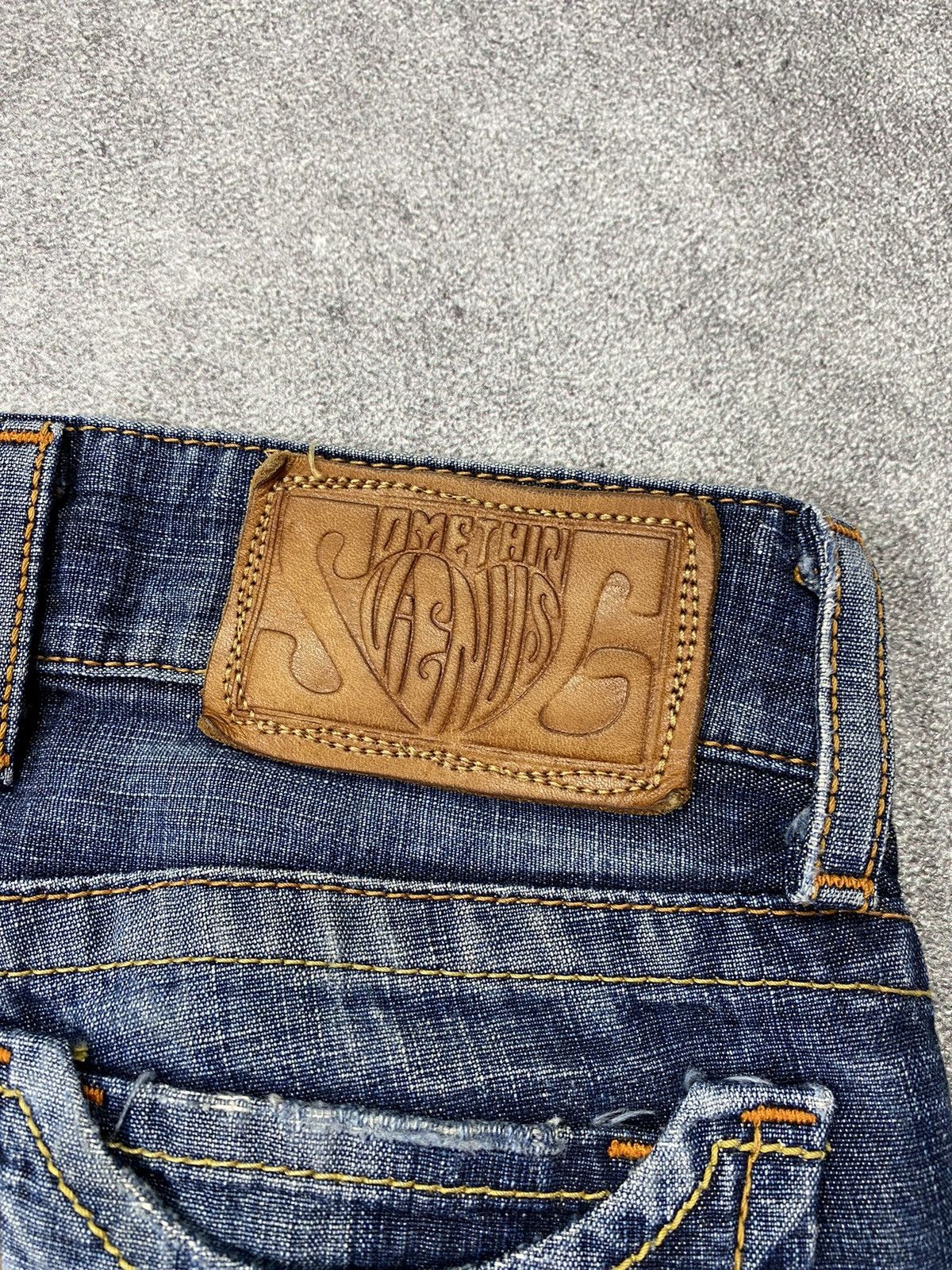 Beauty Beast × Hysteric Glamour × Japanese Brand 2000s Something Super Flared Washed Jean Size US 29 - 7 Thumbnail