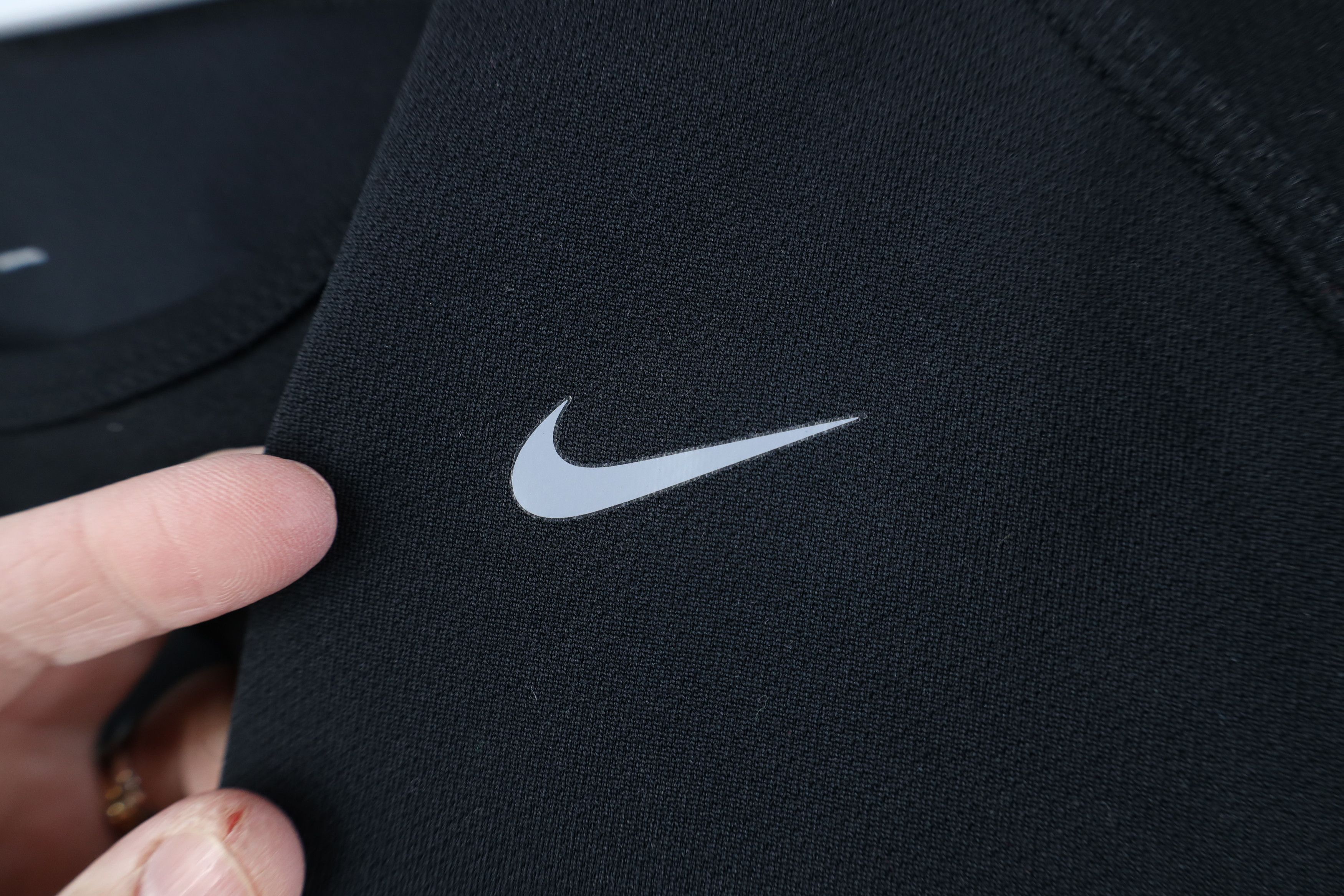 Nike Vintage Y2K Nike Scott Mini Swoosh Knit Long Sleeve Shirt Size US XL / EU 56 / 4 - 4 Thumbnail
