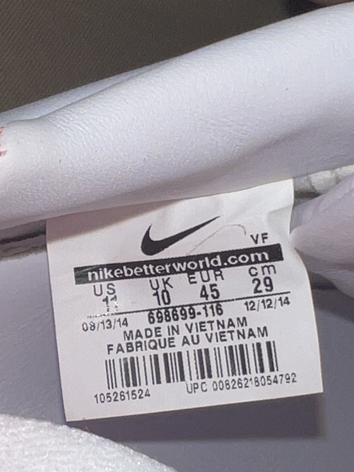 Acronym × Nike Nike Lunar Force 1 SP - DS! NEW - White/Bright Crimson Size US 11 / EU 44 - 11 Thumbnail