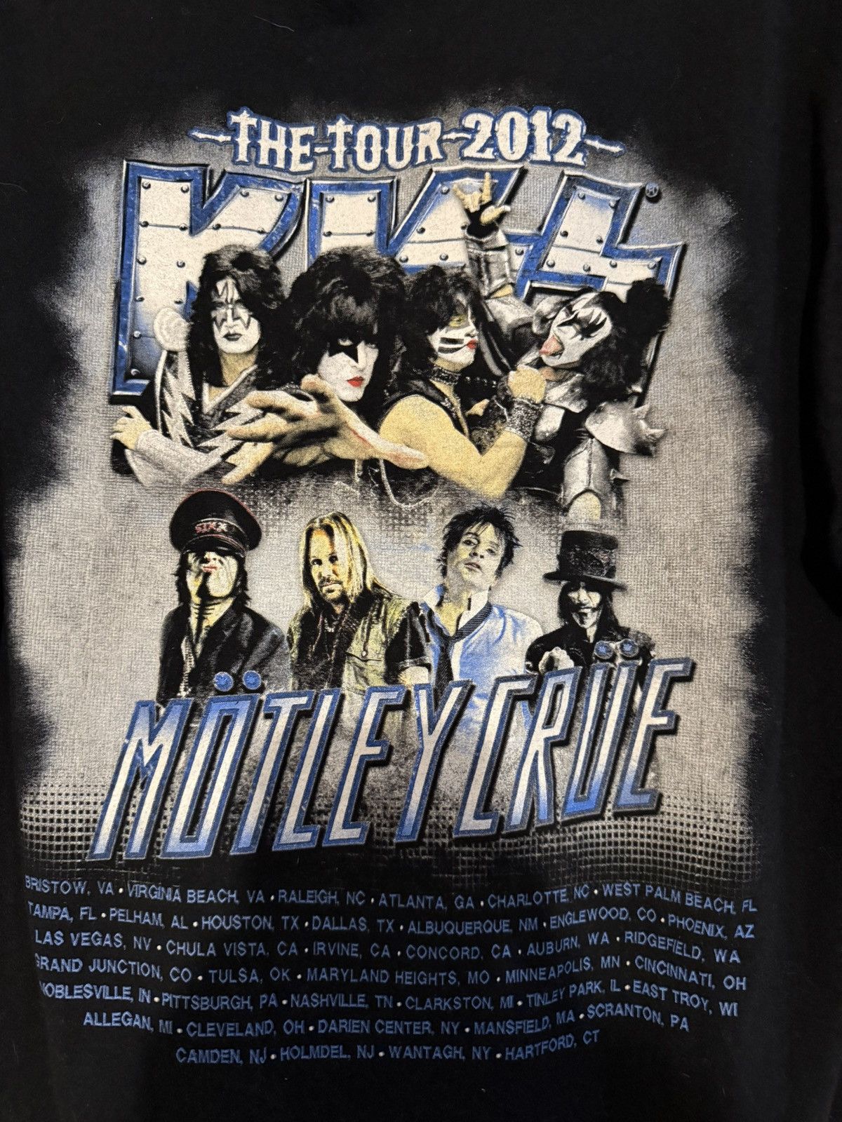 Supreme Kiss The Tour 2012 Motley Crue Size US L / EU 52-54 / 3 - 4 Thumbnail
