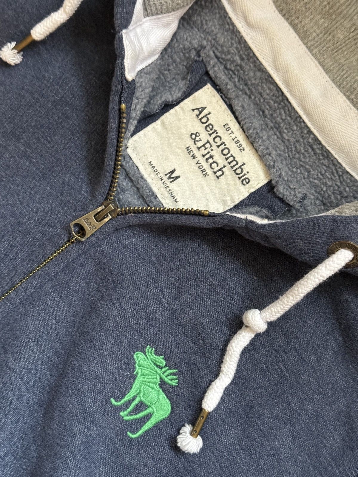 Abercrombie & Fitch Abercrombie & Fitch Zip Hoodie Size M / US 6-8 / IT 42-44 - 4 Thumbnail