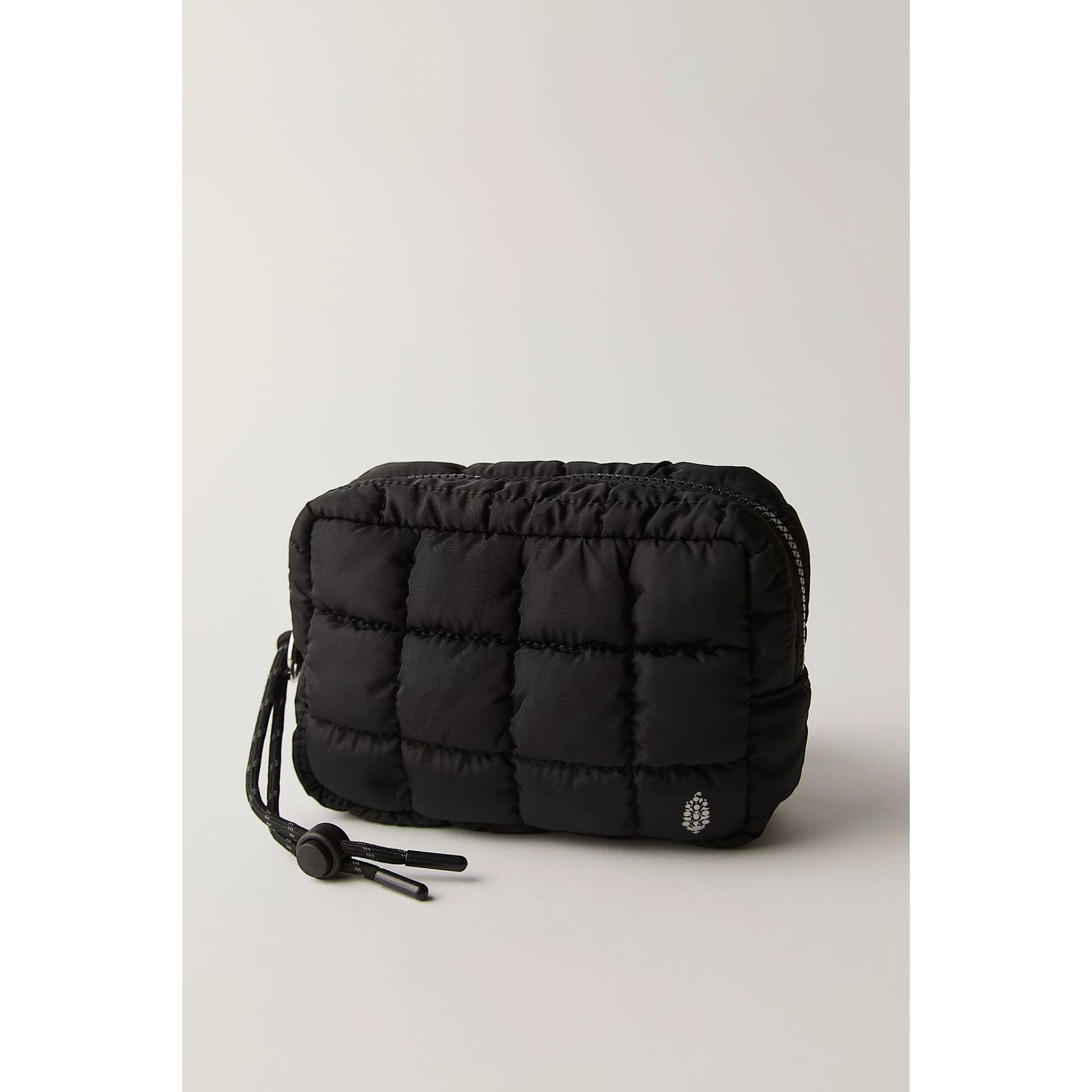 Free People FP Movement Quilted Mini Case Zip Pouch Bag | Black Size ONE SIZE - 3 Thumbnail