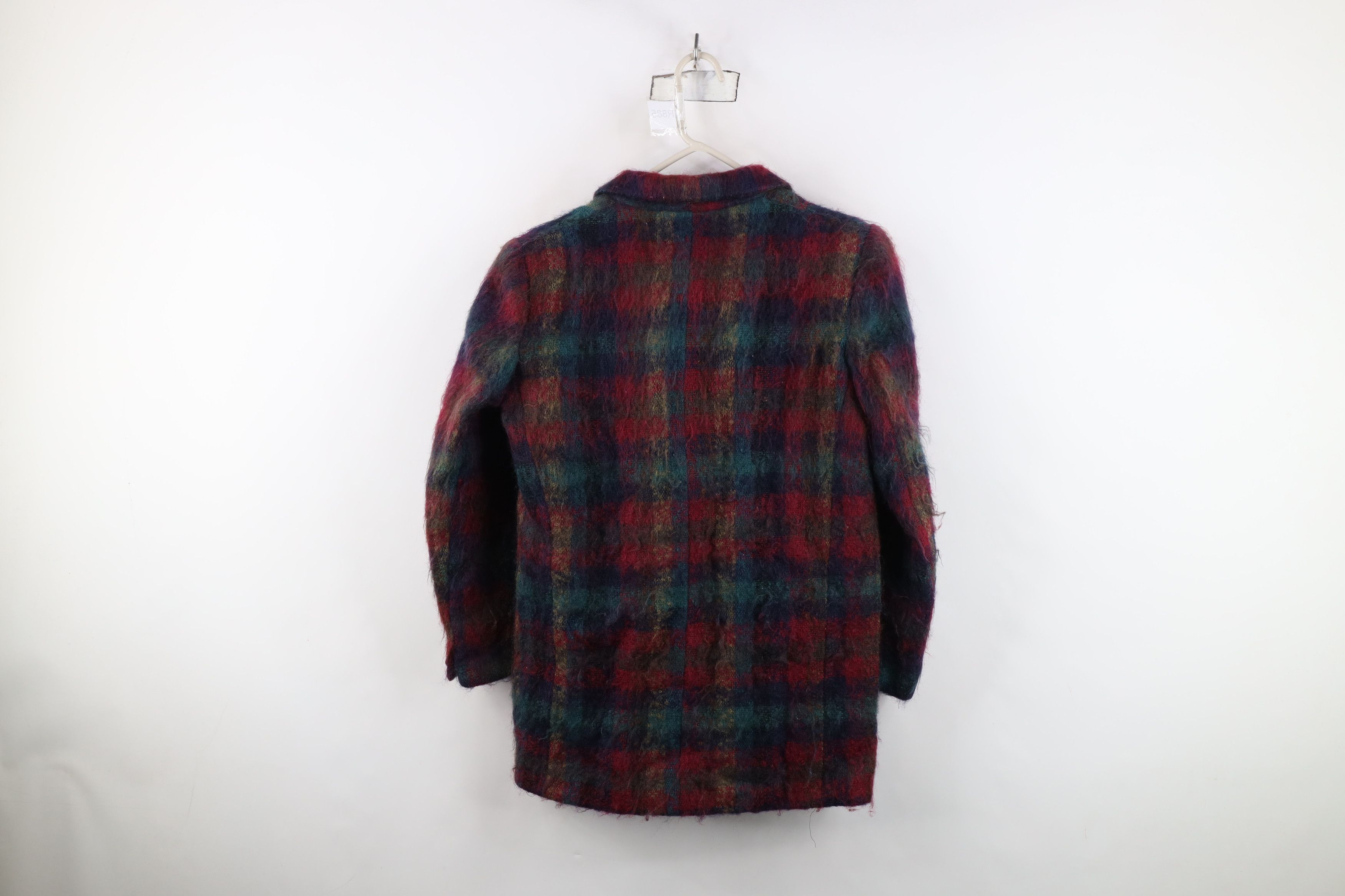 Vintage Vintage 90s Streetwear Mohair Shag Blazer Suit Jacket USA Size M / US 6-8 / IT 42-44 - 14 Thumbnail