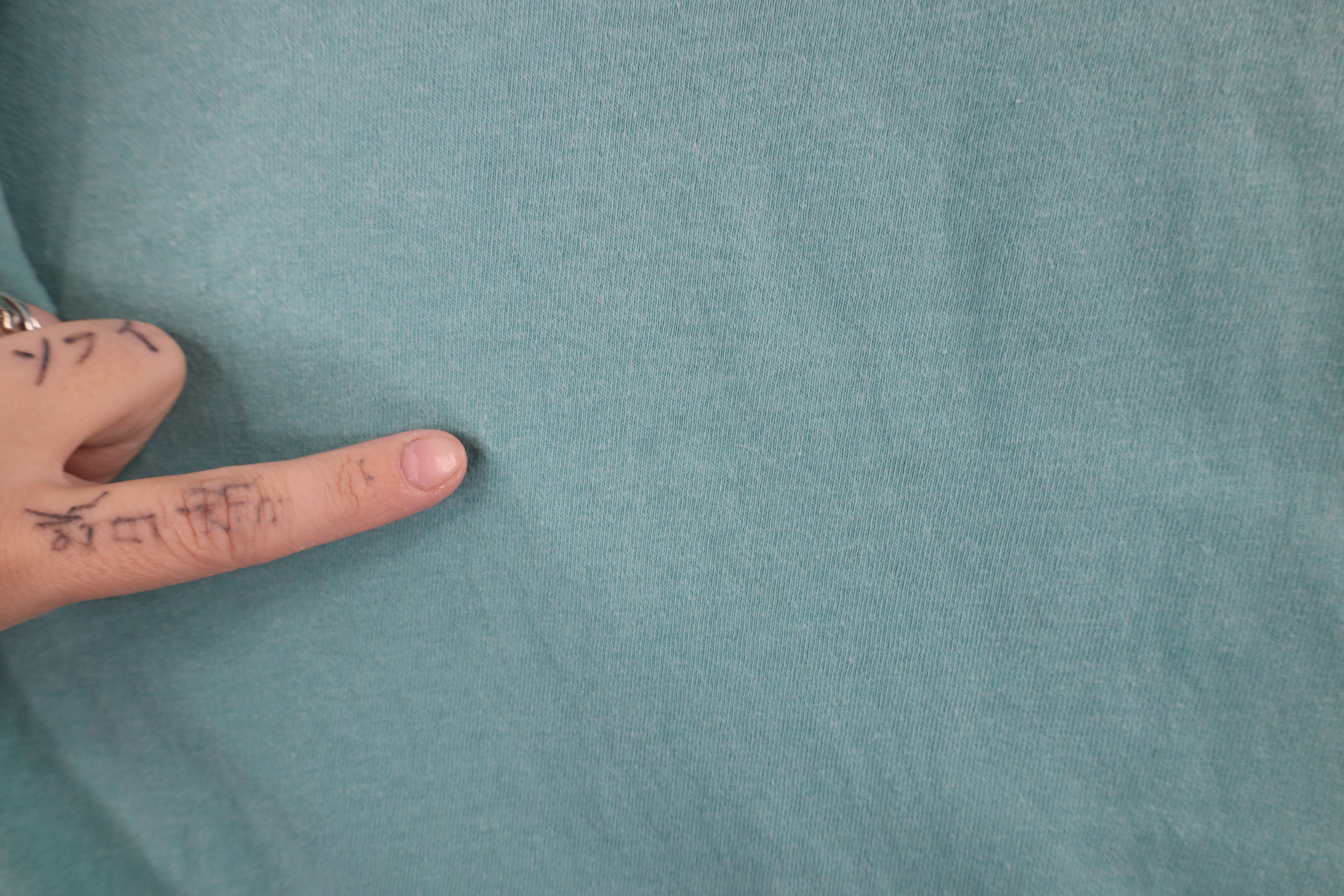 Vintage Vintage Ron Jon Surf Shop Spell Out Long Sleeve T-Shirt Teal Size US S / EU 44-46 / 1 - 5 Thumbnail