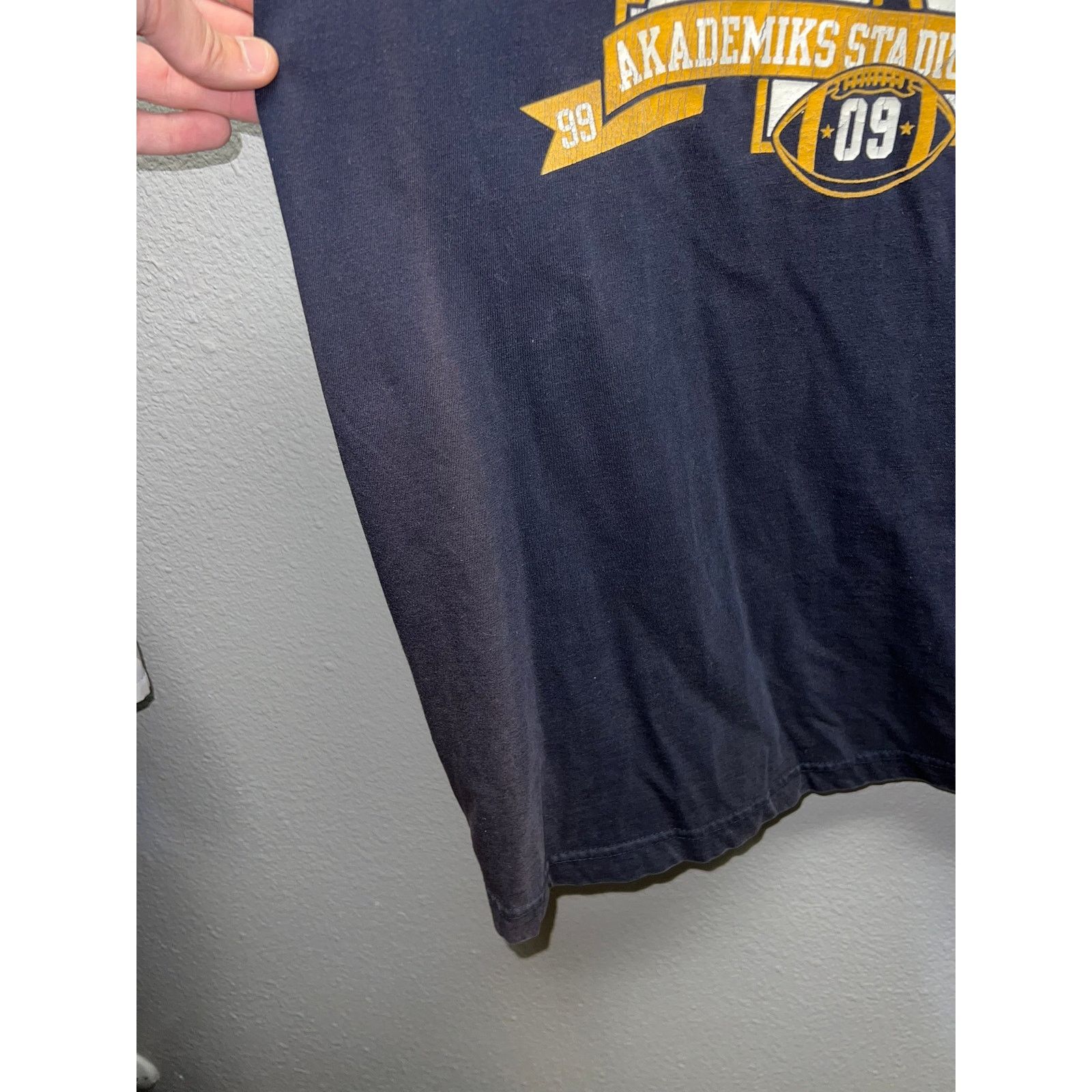 Akademiks Akademiks Stadium Series Shirt 09 AKS Black Tee Tee 2000s 2X Size US XXL / EU 58 / 5 - 5 Thumbnail