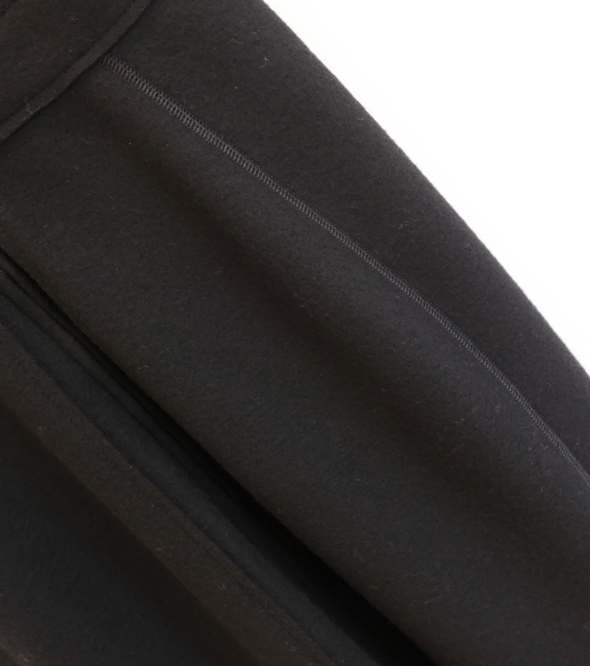 Prada Prada Fall 2008 Black Wool Felt Corset Bust Dress Size M / US 6-8 / IT 42-44 - 7 Thumbnail