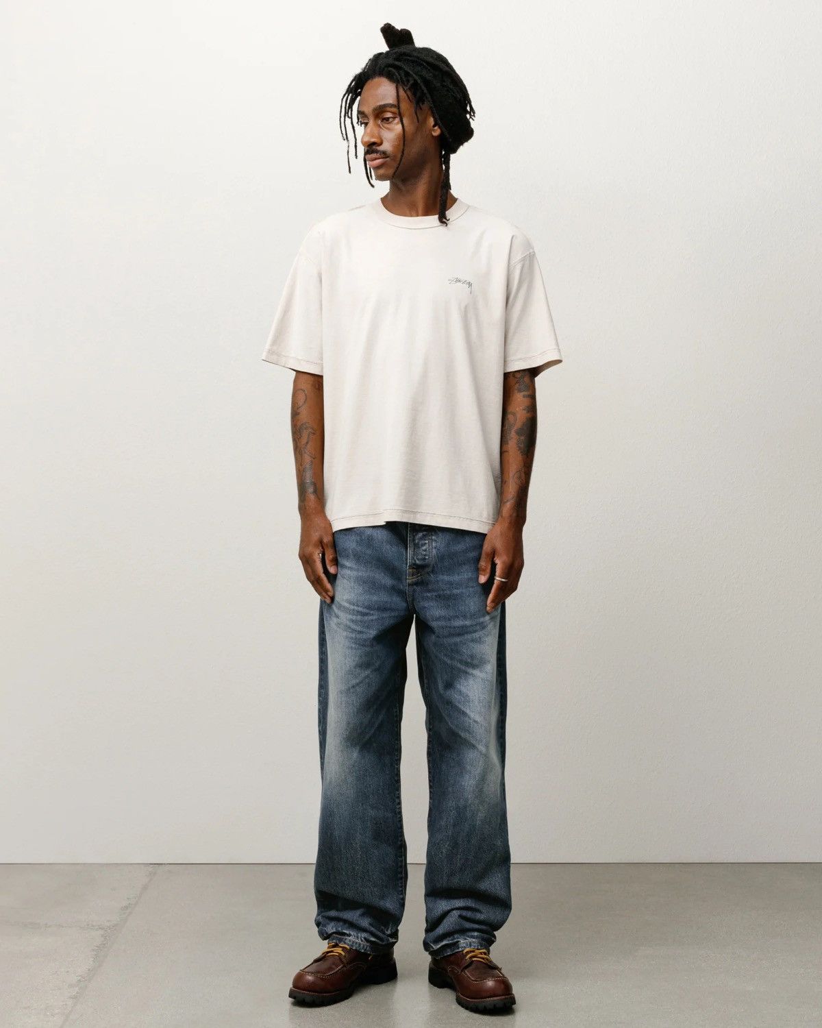 Stussy STUSSY NEW CLASSIC JEAN DENIM VINTAGE INDIGO Size US 32 / EU 48 - 5 Thumbnail