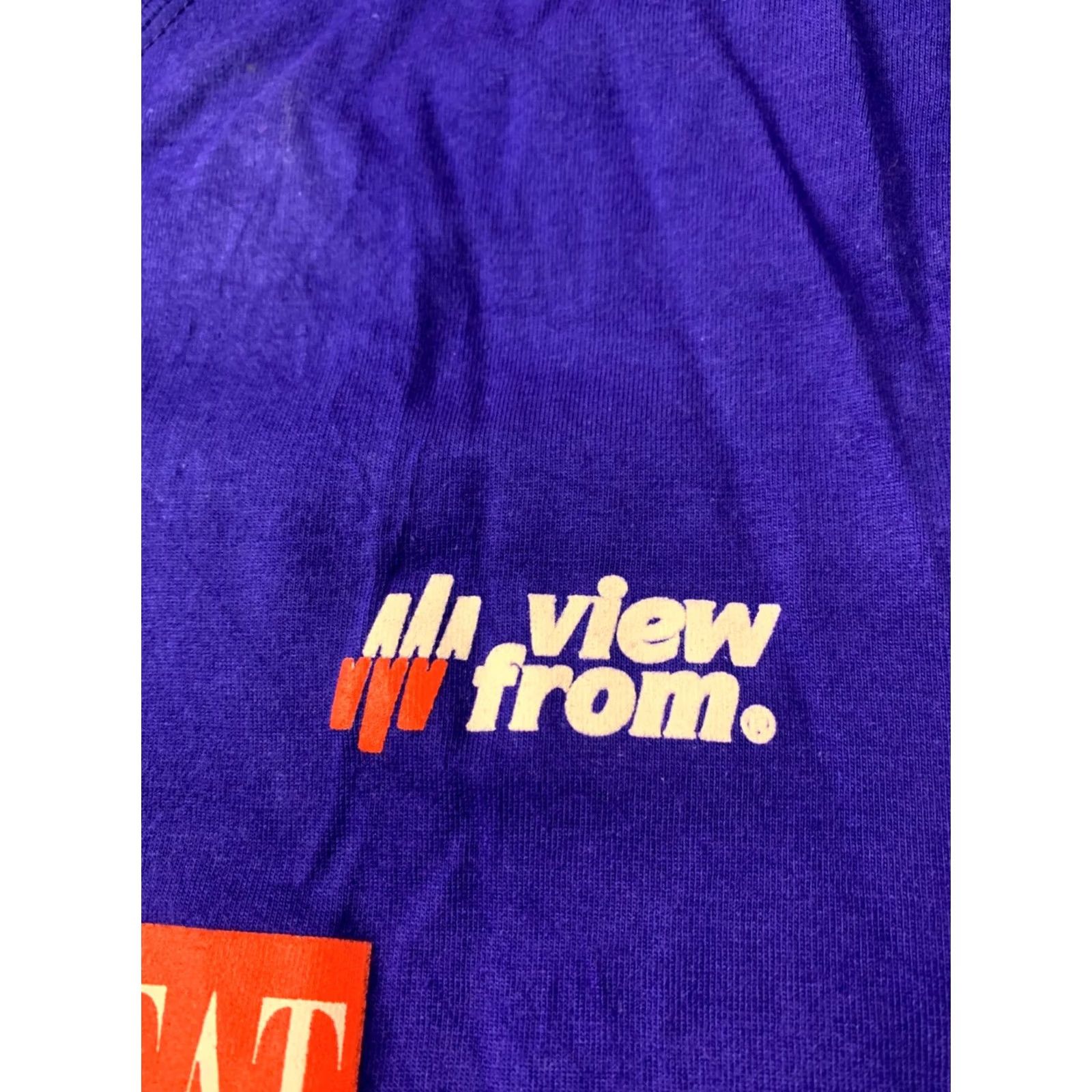 Greats GREAT NORTH RIDE 1996 VINTAGE VIEW FROM SHIRT JERSEY TEE SIZE S BLUE MEN OFFICIAL ORIGINAL? Size US S / EU 44-46 / 1 - 4 Thumbnail