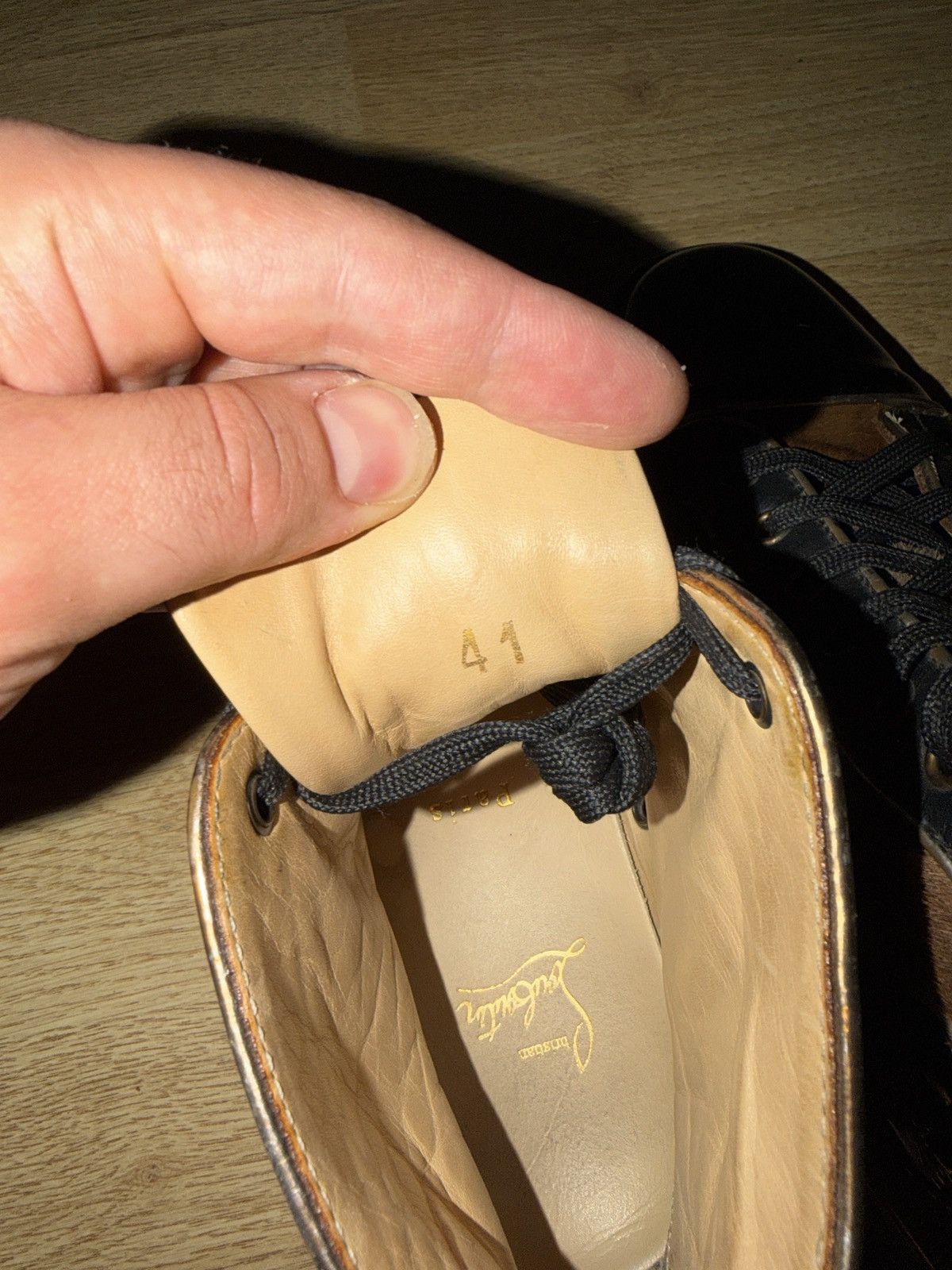 Christian Louboutin Hi top Louis Orlato Camo Pony Calfskin Size US 8 / EU 41 - 7 Thumbnail