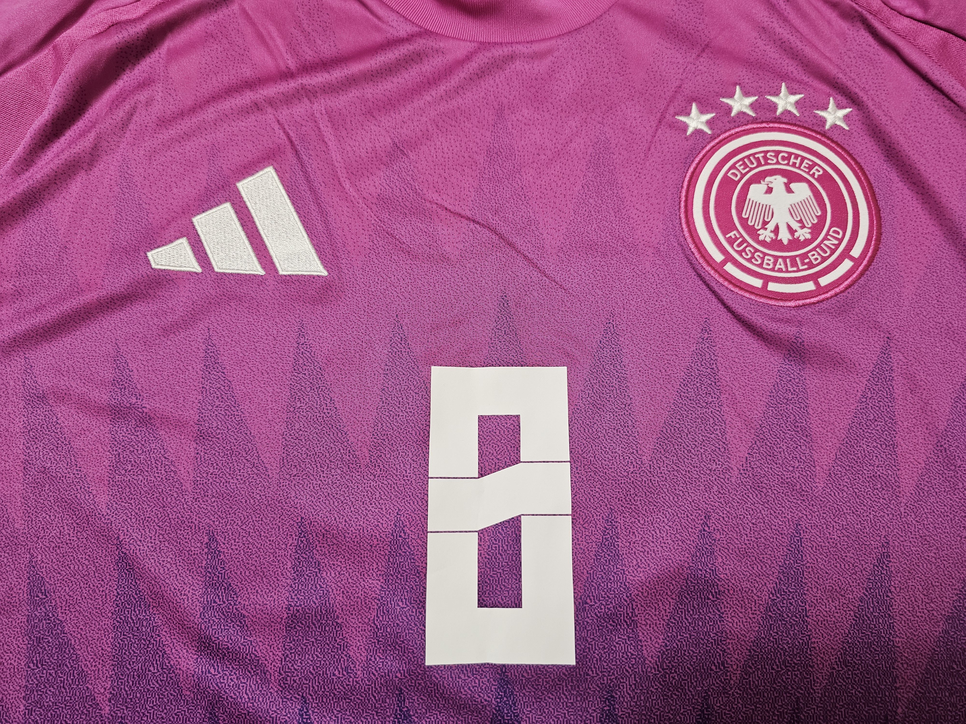 Adidas GERMANY 2024 AWAY EURO KROOS FOOTBALL SHIRT SOCCER JERSEY Size US XL / EU 56 / 4 - 3 Thumbnail