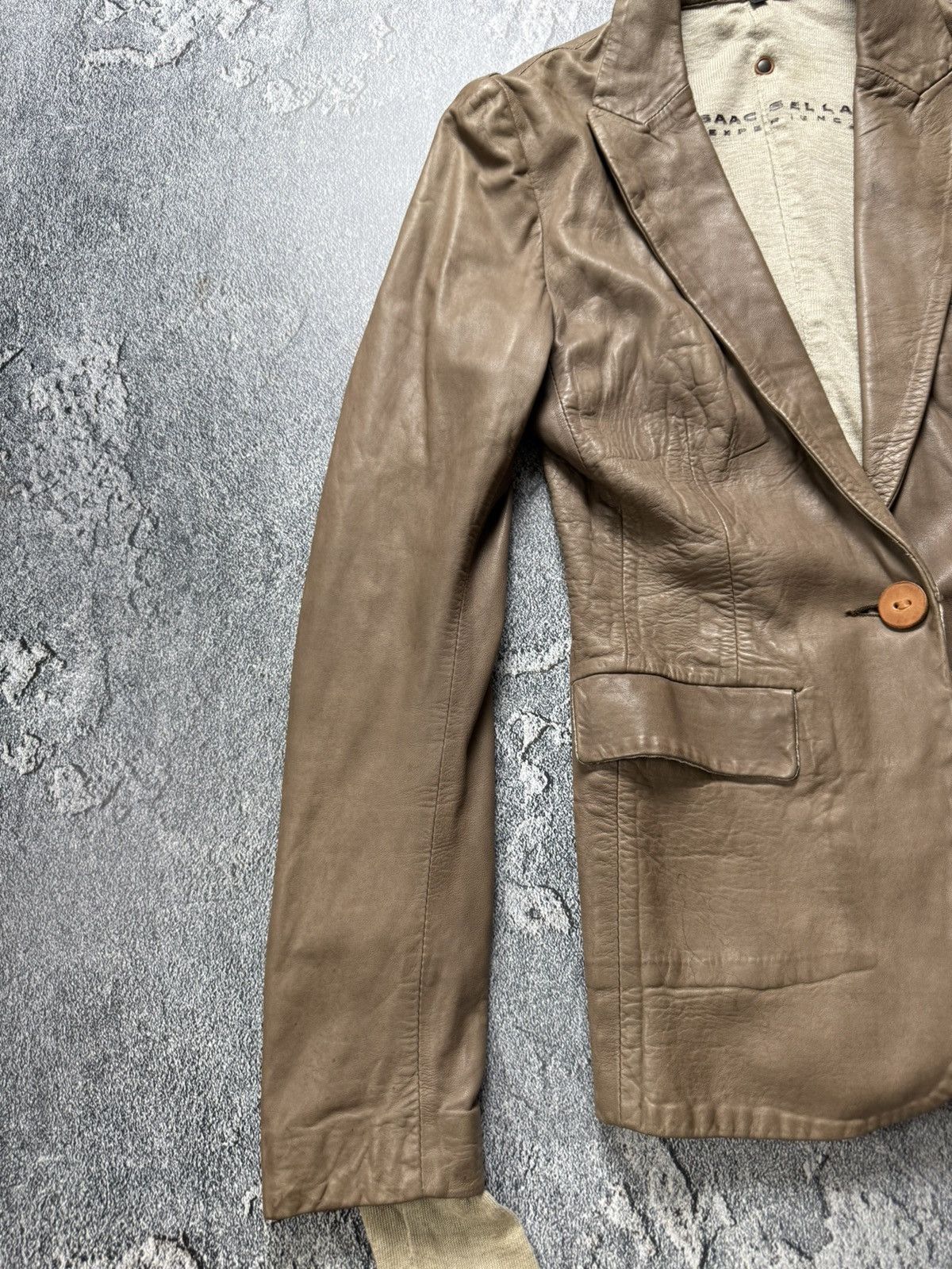 Isaac Sellam Experience Isaac Sellam Experience Archive Lamp Leather Jacket Blazer Size S / US 4 / IT 40 - 8 Thumbnail