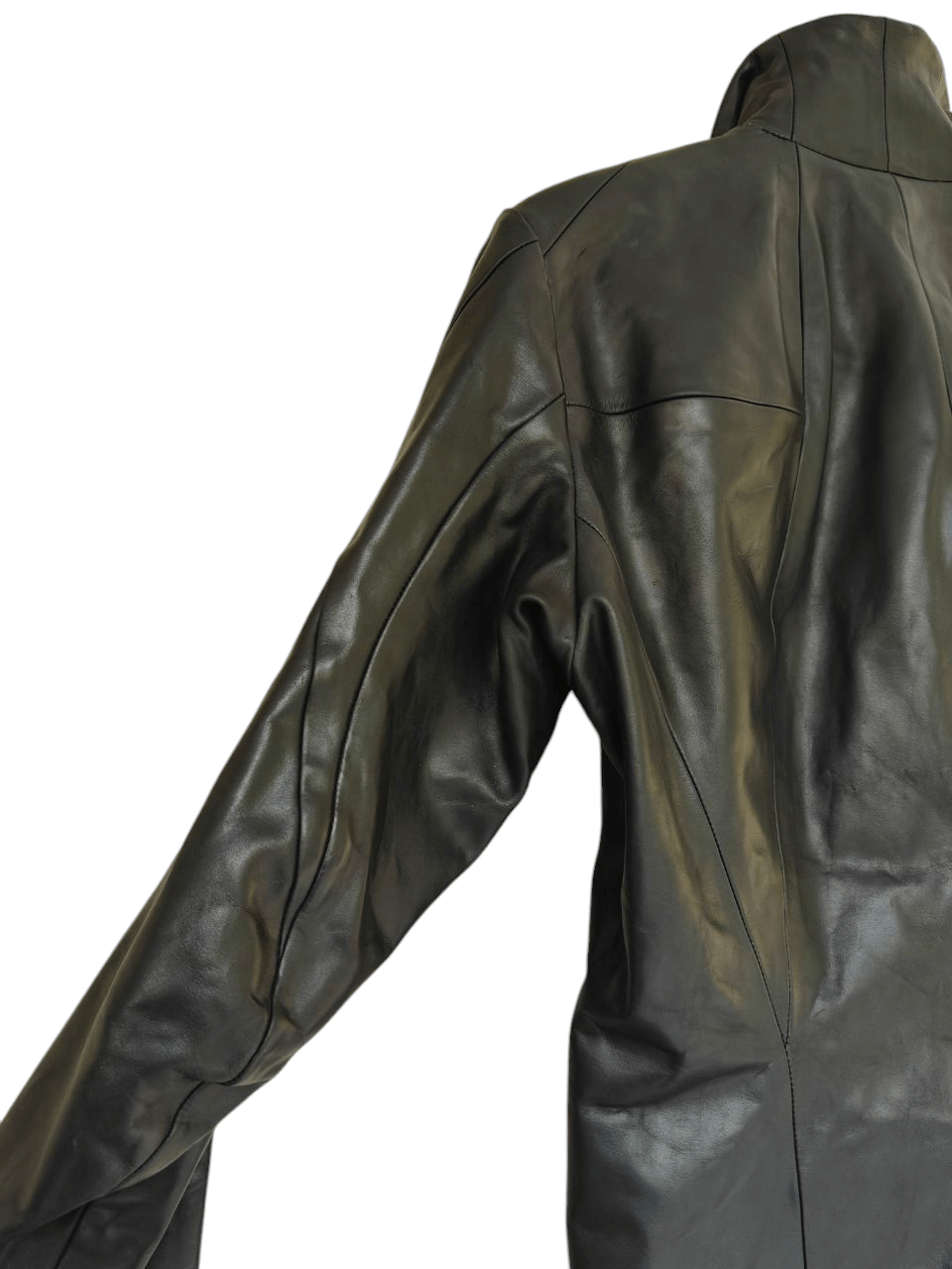 Devoa Devoa high Neck Jacket Calf Leather Size US S / EU 44-46 / 1 - 5 Thumbnail