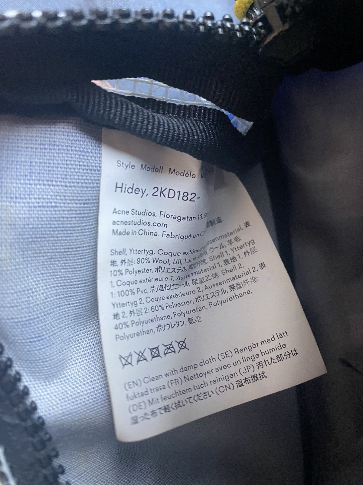 Acne Studios Blue mini crossbody bag Size ONE SIZE - 4 Thumbnail