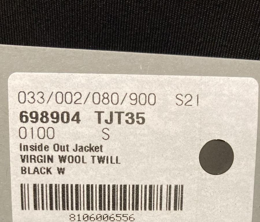 Balenciaga o1la1rc1a1124 Dup / Inside Out Jacket in Black Size US S / EU 44-46 / 1 - 6 Thumbnail