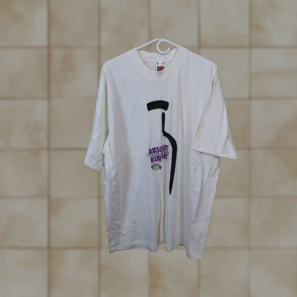 Vintage VINTAGE Absolute Vodka Kurant beach drinking USA XL T-Shirt 1990s Size US XL / EU 56 / 4 - 1 Thumbnail
