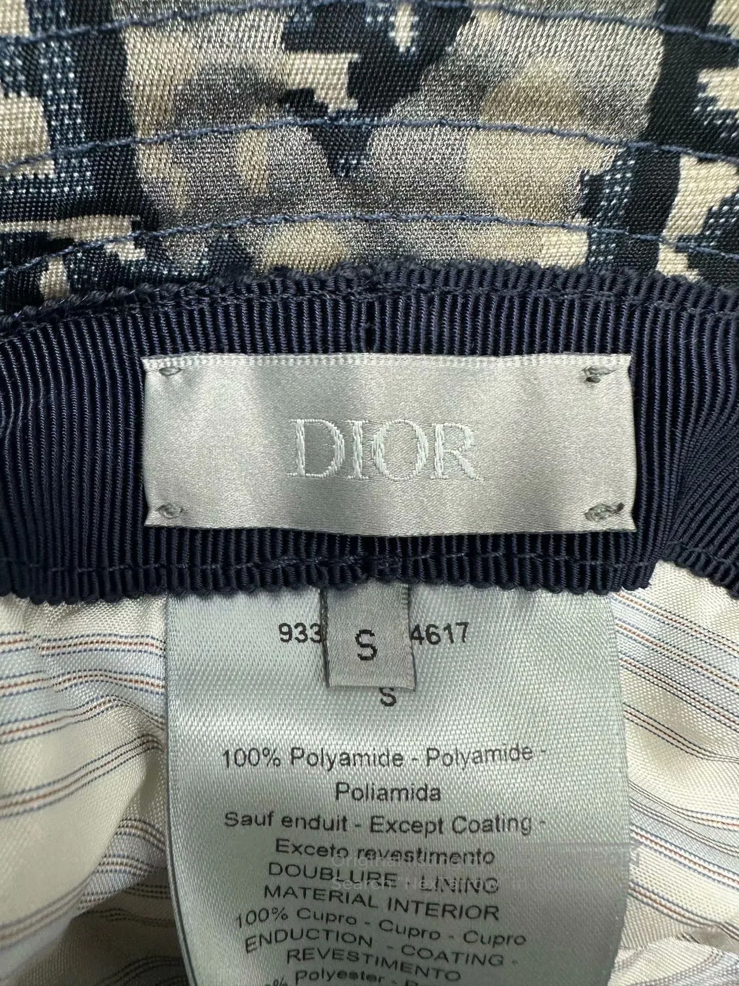 Dior Dior size S Monogrammed graffiti fisherman's hat| Size ONE SIZE - 4 Thumbnail