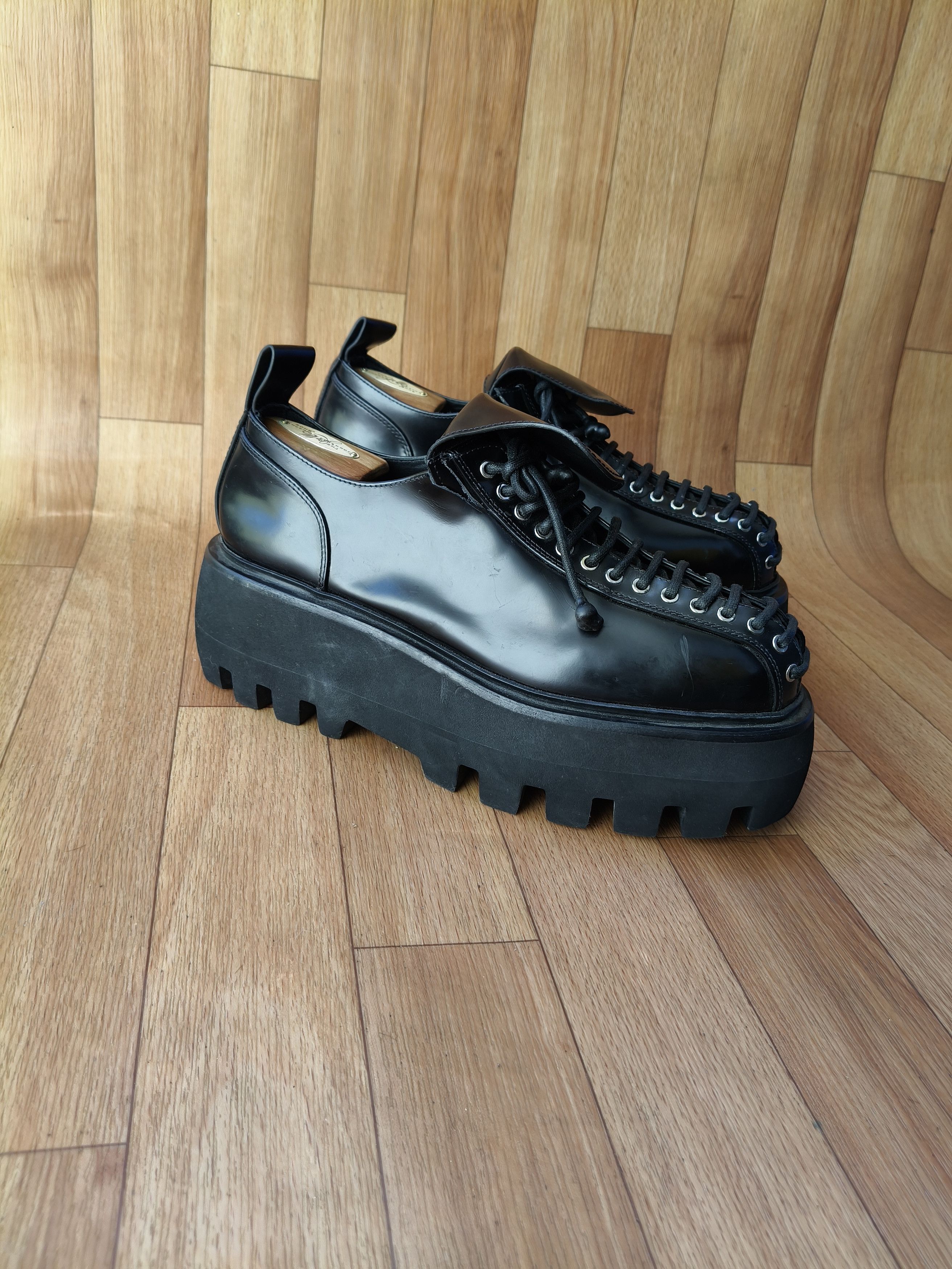 Alexander McQueen 🕷️ Alexander McQueen lace up derby Size US 7 / EU 40 - 7 Thumbnail