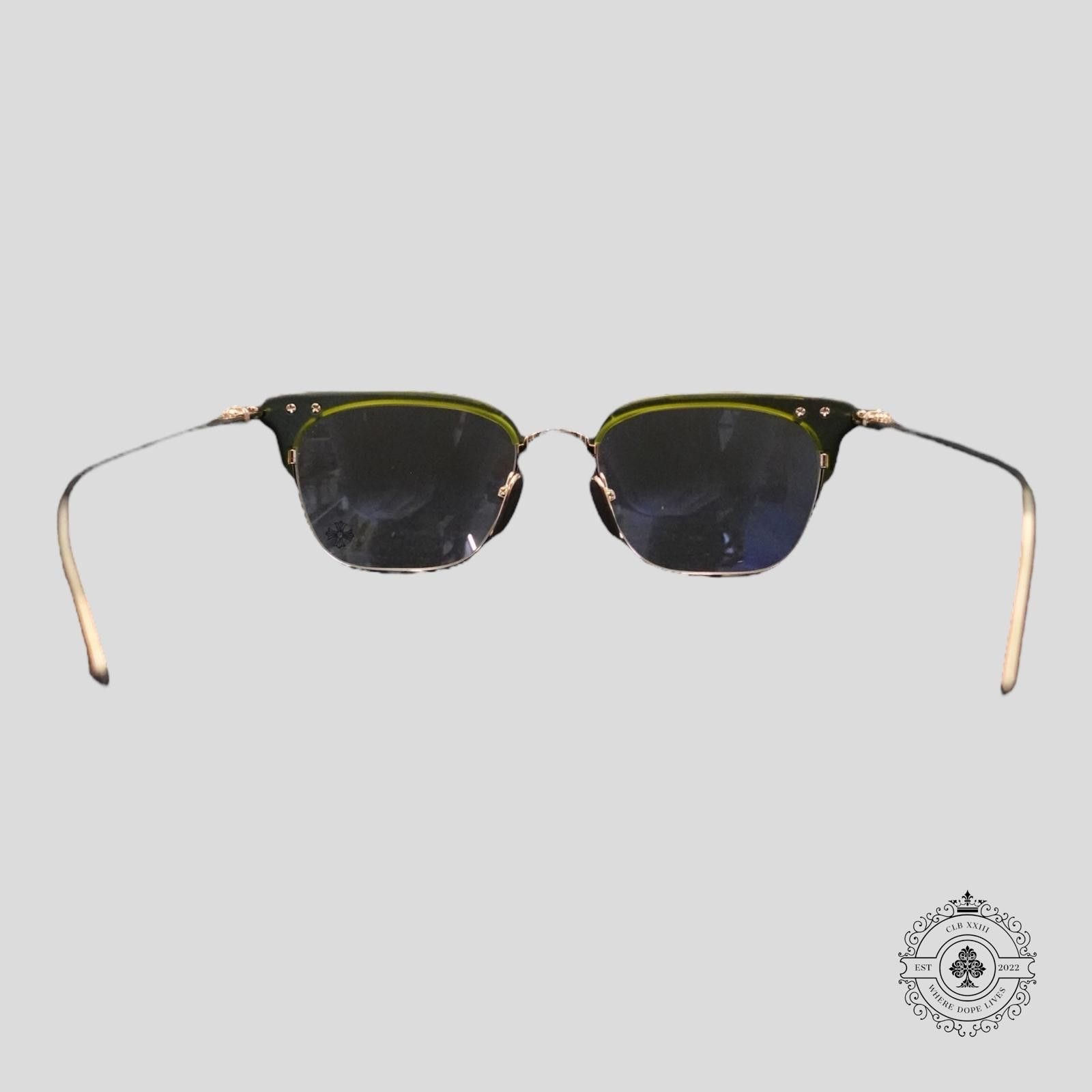 Chrome Hearts Chrome Hearts Sluntradiction Sunglasses in Matte Black/Gold Size ONE SIZE - 4 Thumbnail