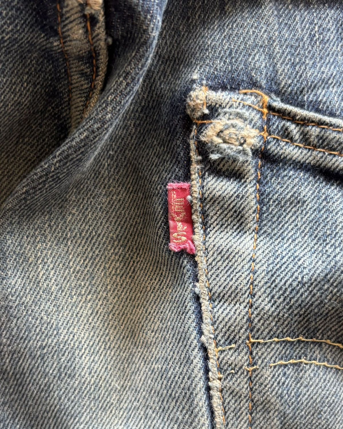 Japanese Brand × Levi's × Vintage Vintage Levi’s Big E 501XX Selvedge Denim Pants Size US 32 / EU 48 - 9 Thumbnail